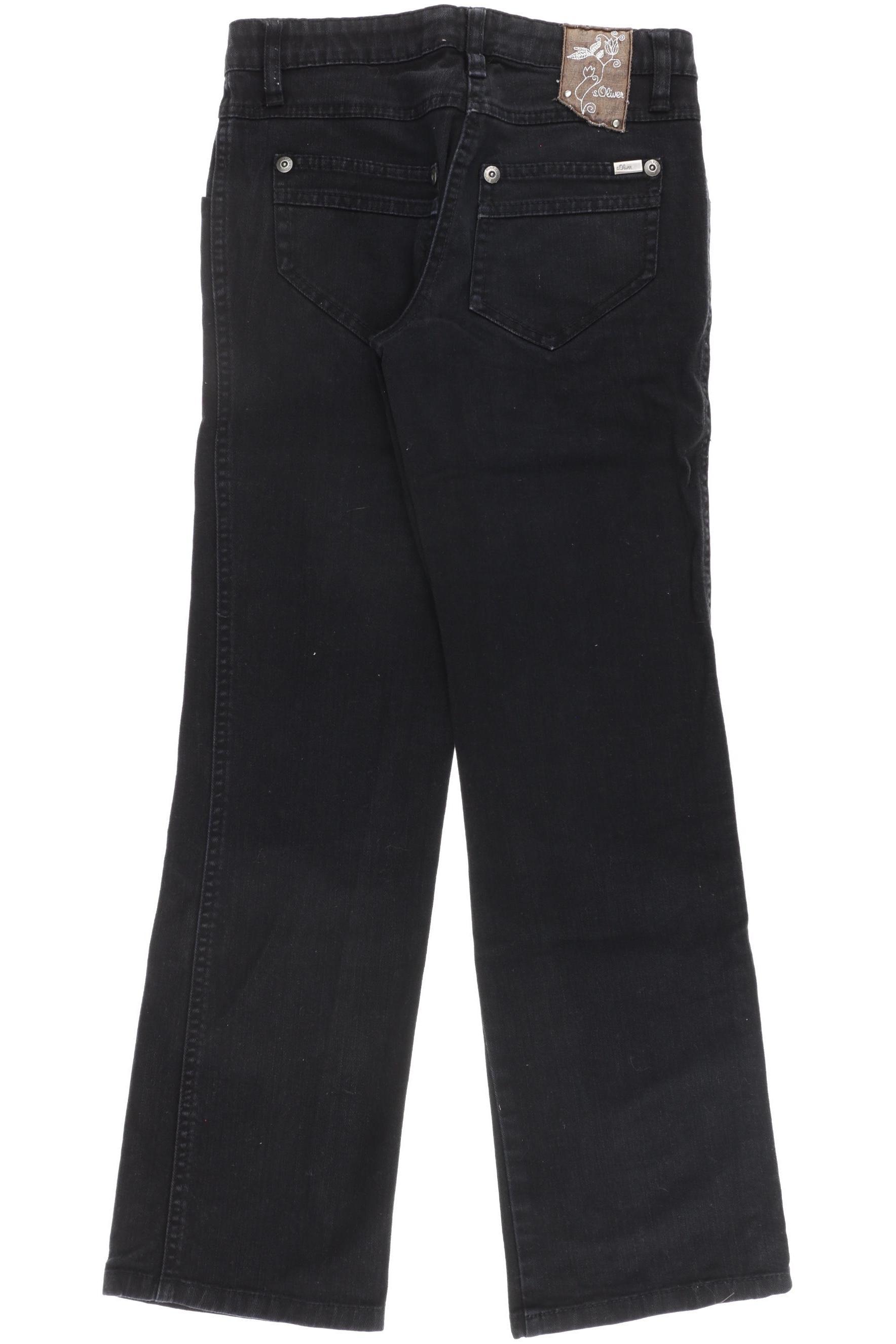 Thumbnail - s.Oliver Mädchen Jeans, schwarz, Gr. 152