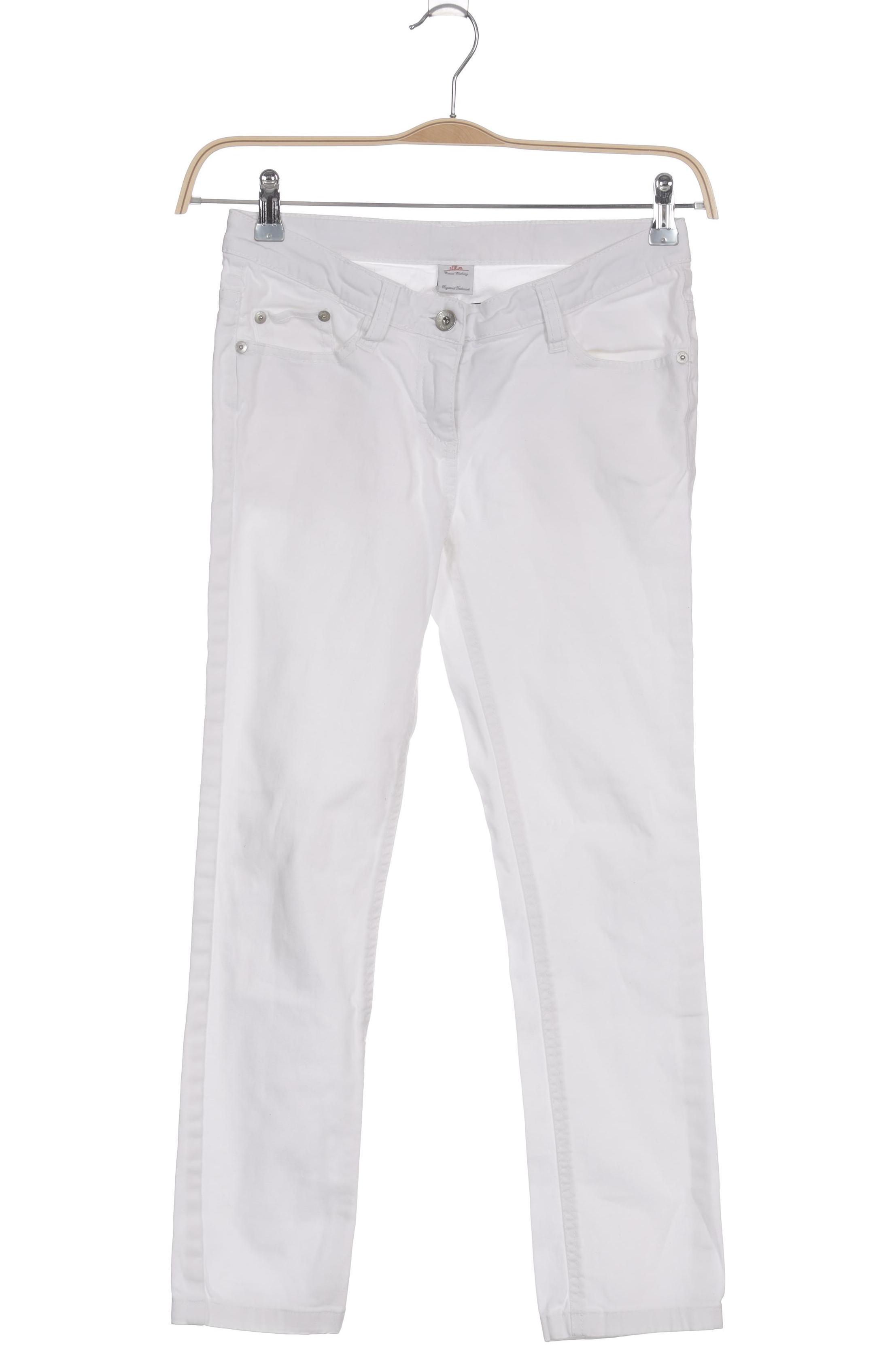 

s.Oliver Mädchen Jeans, weiß, Gr. 164