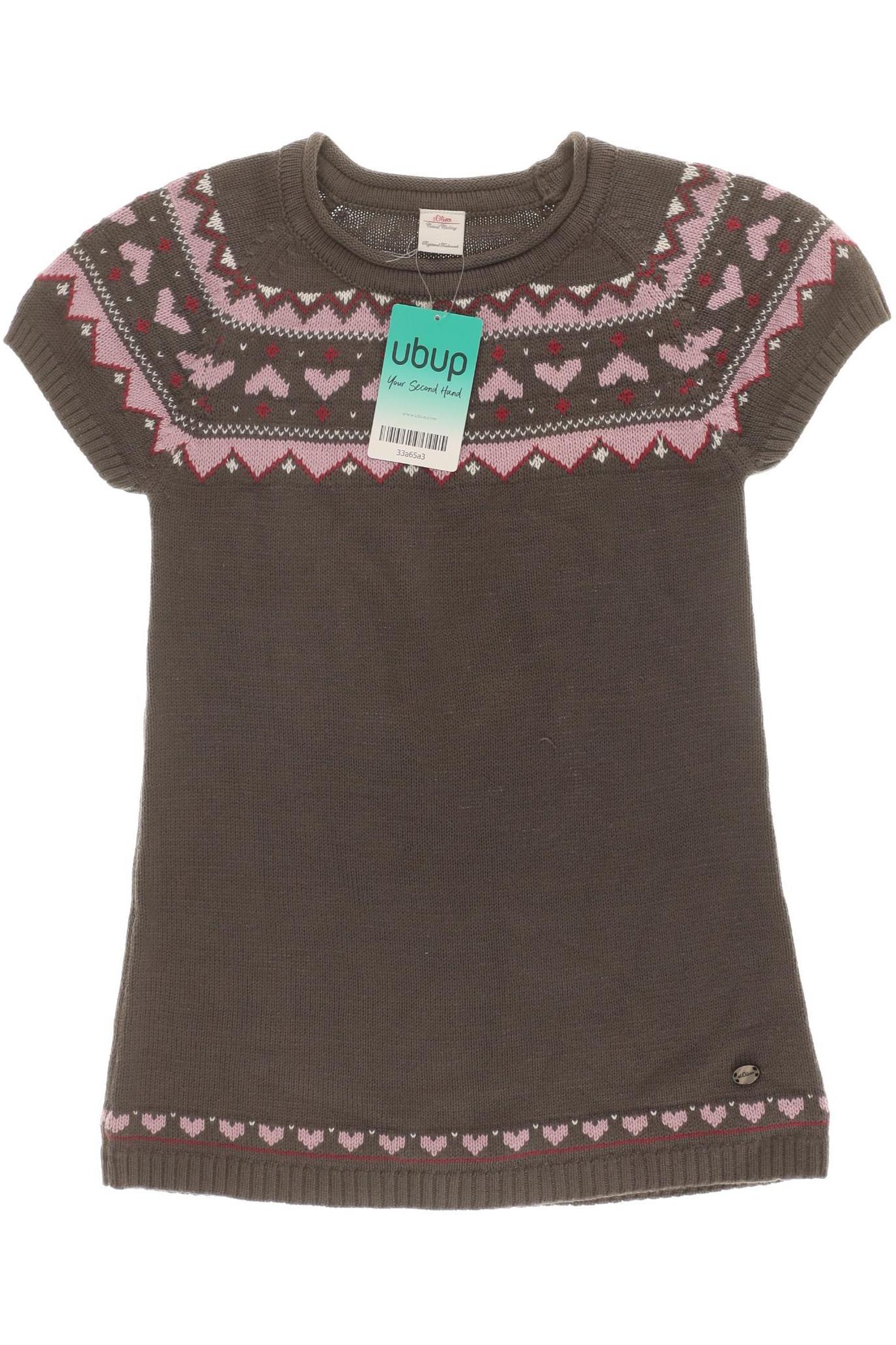 

s.Oliver Mädchen Kleid, grau, Gr. 128