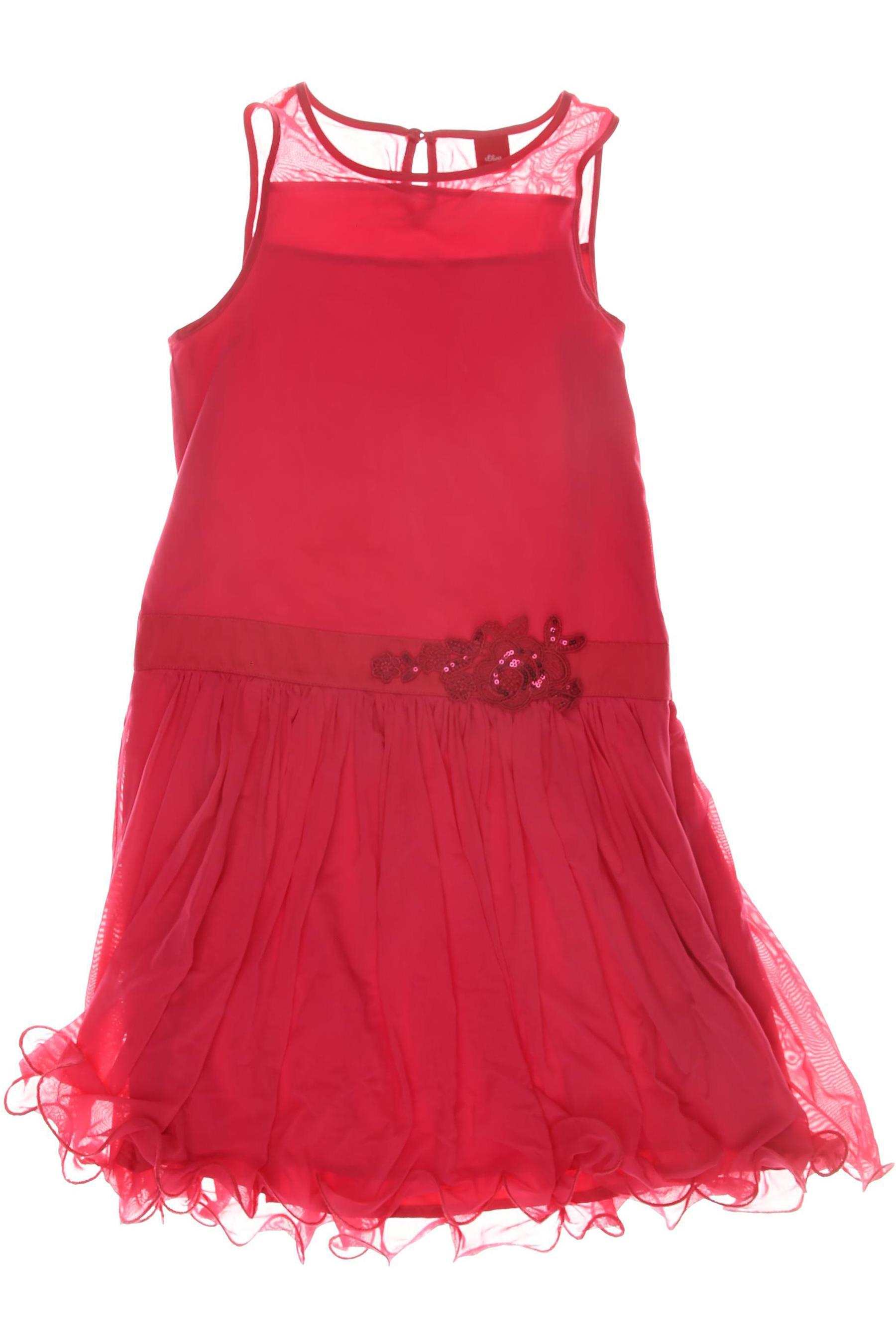 

s.Oliver Mädchen Kleid, pink, Gr. 140