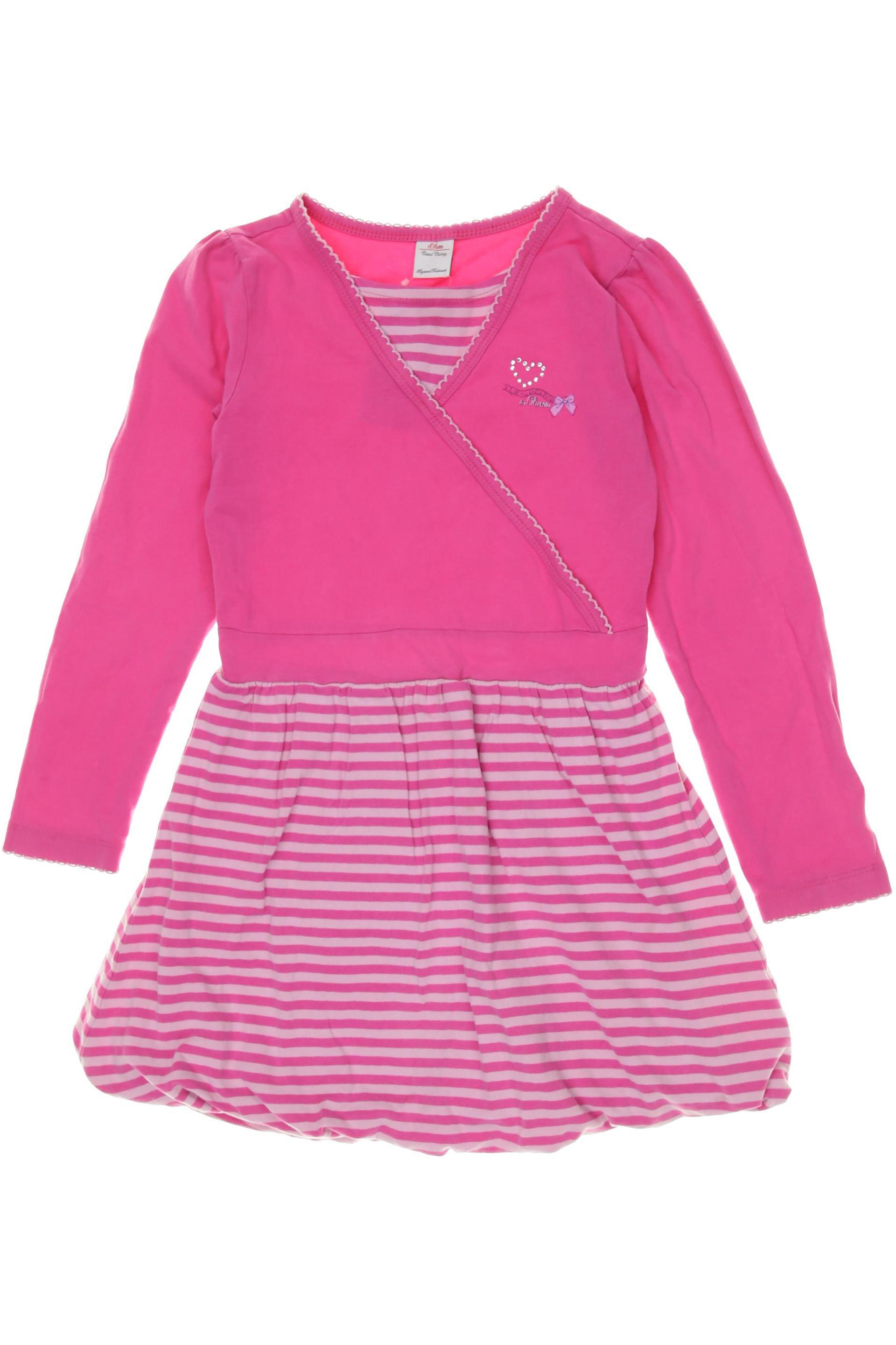 

s.Oliver Mädchen Kleid, pink, Gr. 122