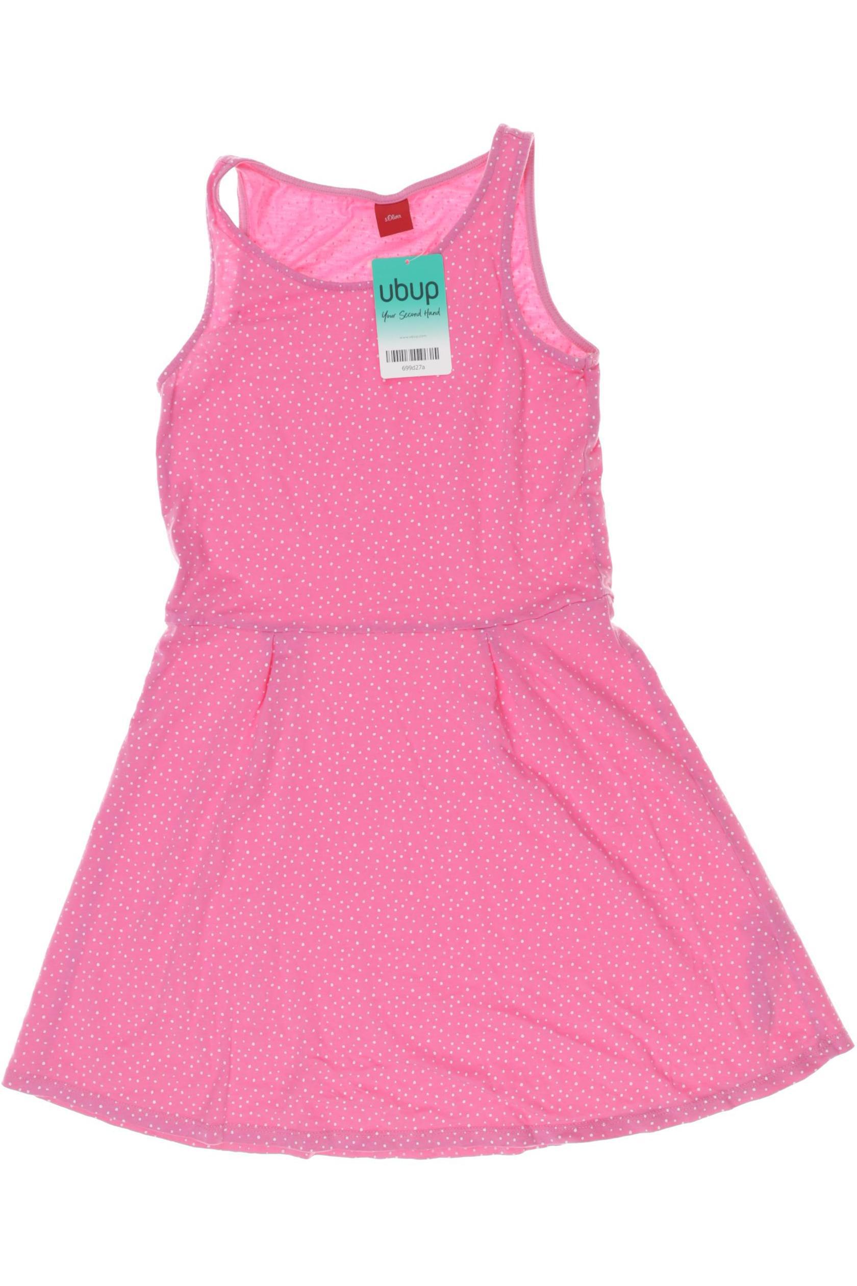 

s.Oliver Mädchen Kleid, pink, Gr. 152