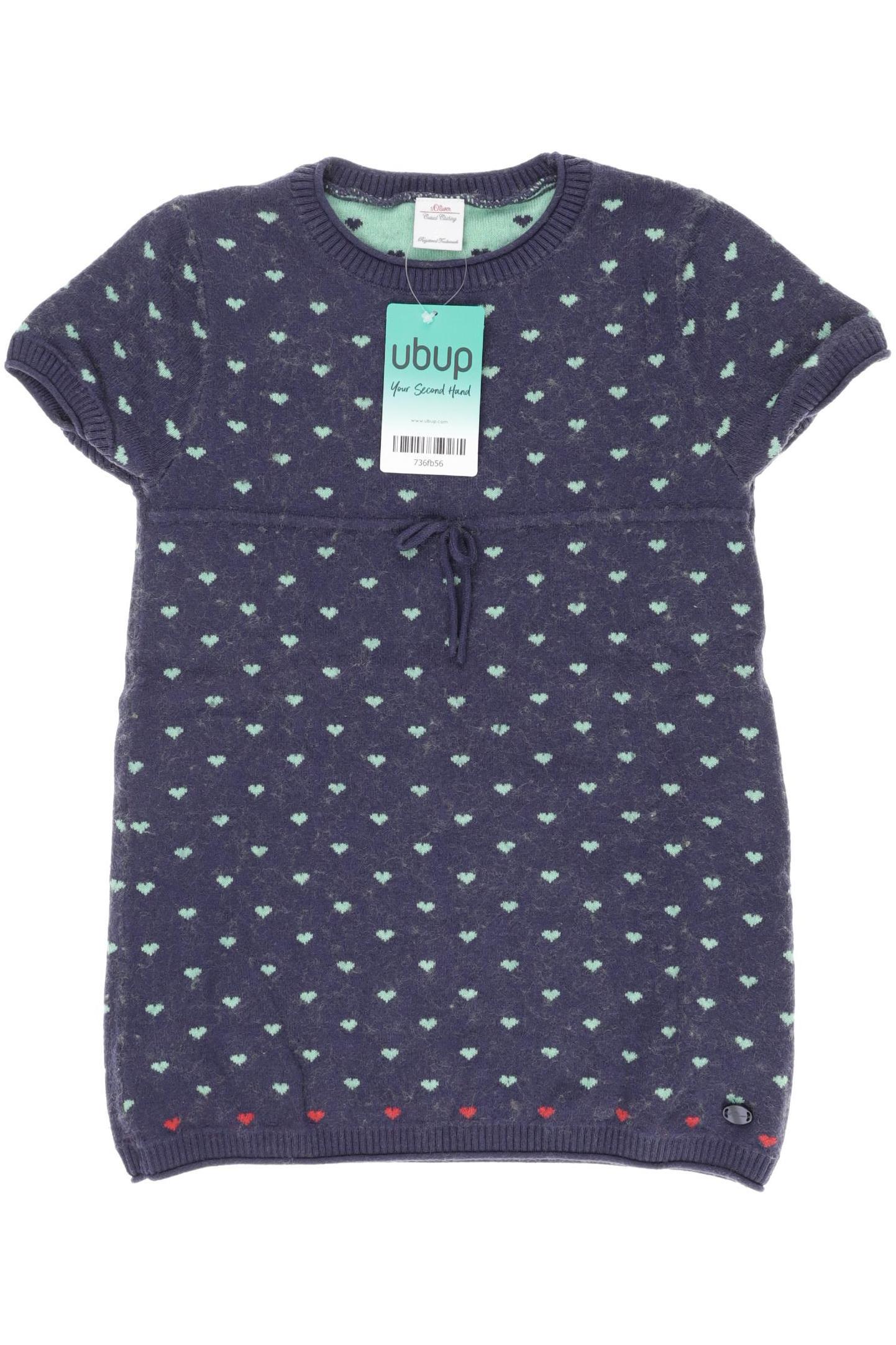 

s.Oliver Mädchen Kleid, blau, Gr. 128