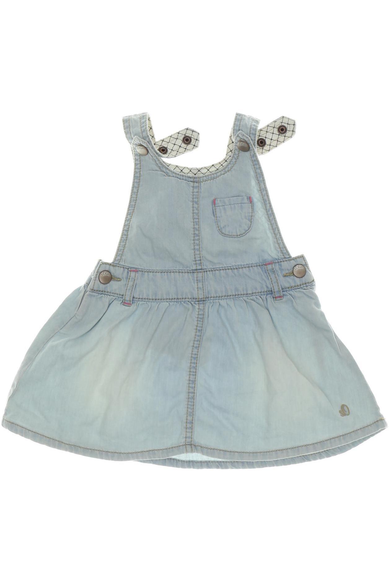 

s.Oliver Mädchen Kleid, blau, Gr. 74