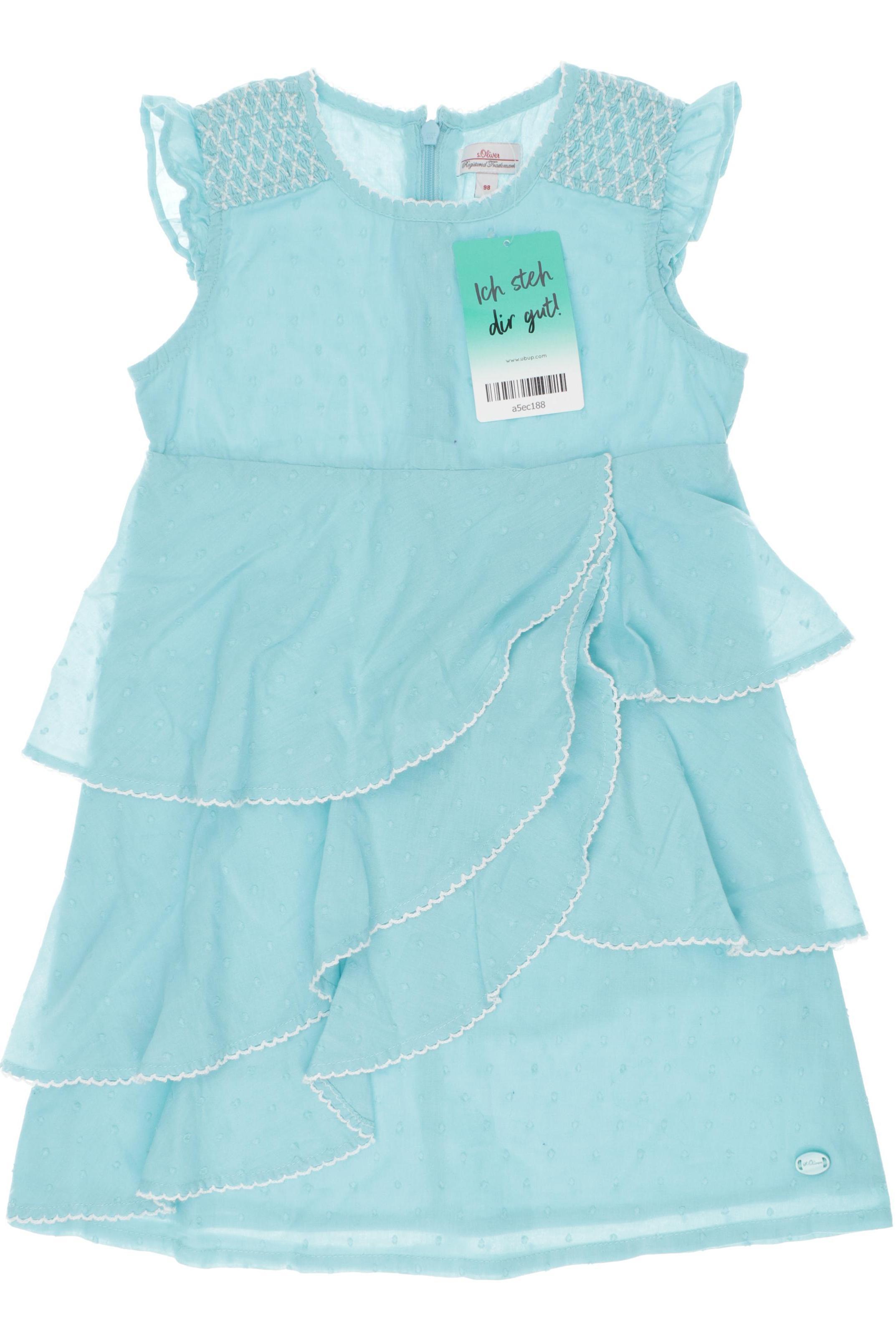 

s.Oliver Mädchen Kleid, grün, Gr. 98