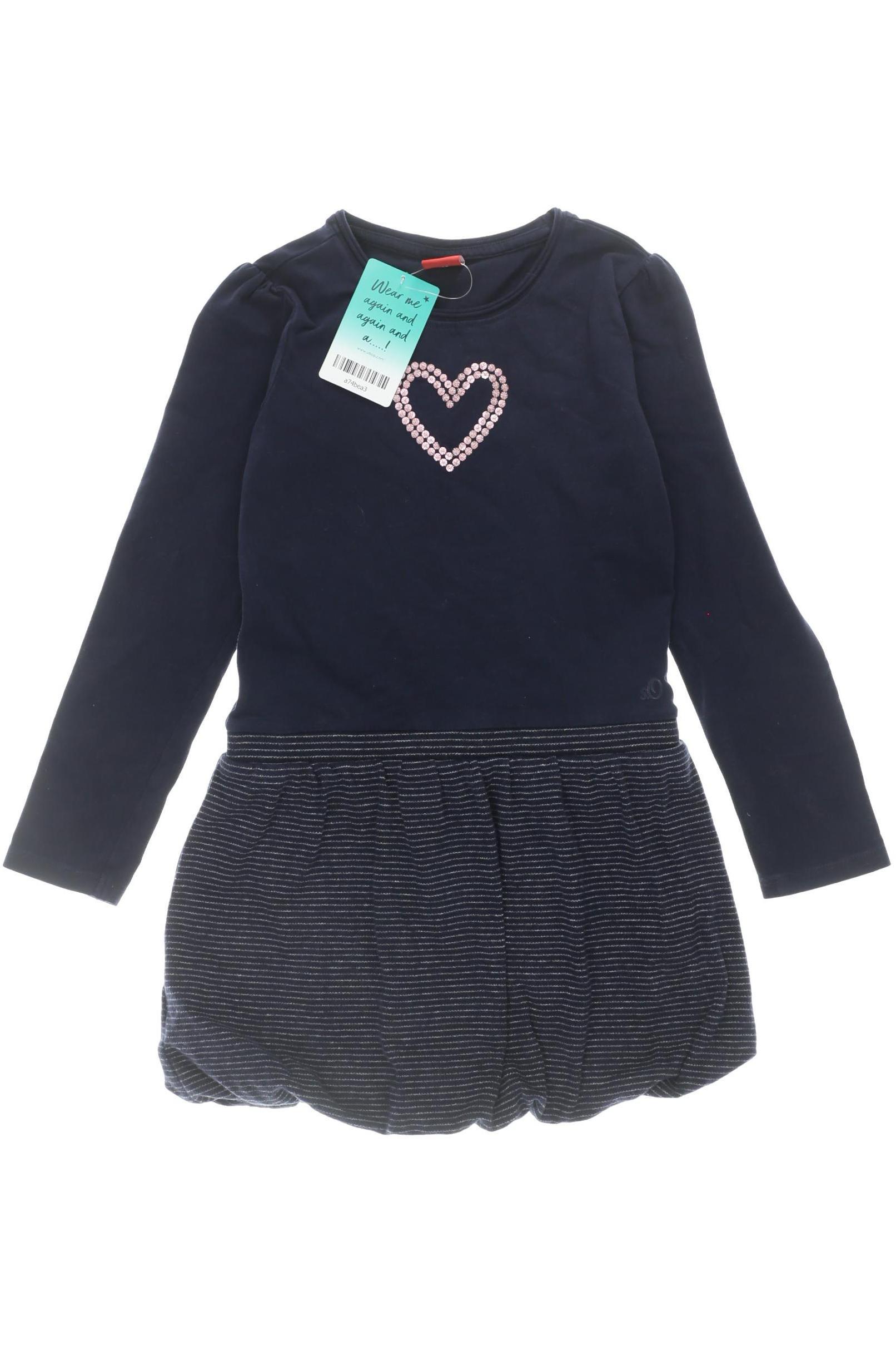 

s.Oliver Mädchen Kleid, blau, Gr. 122