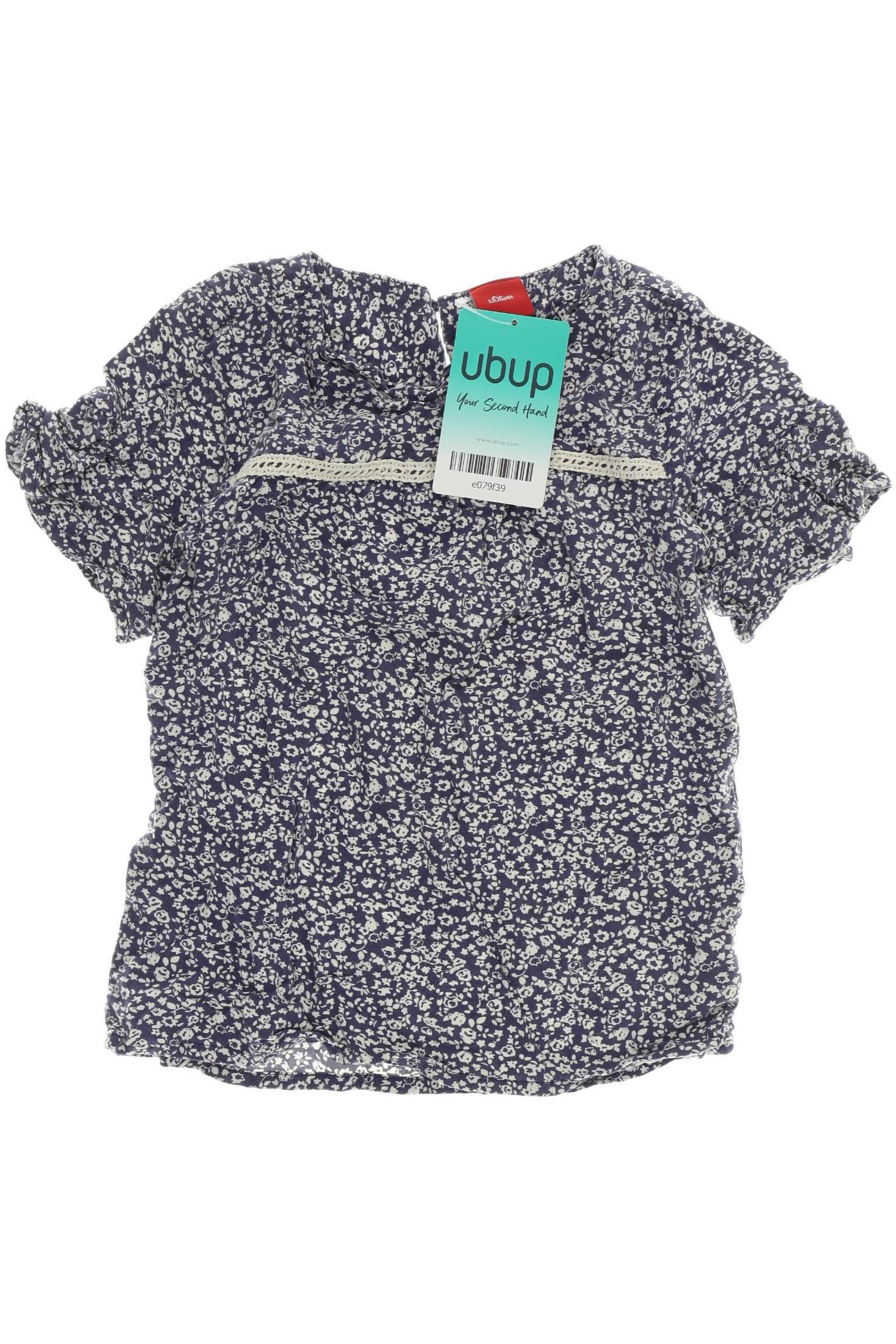 

s.Oliver Mädchen Bluse, blau, Gr. 116