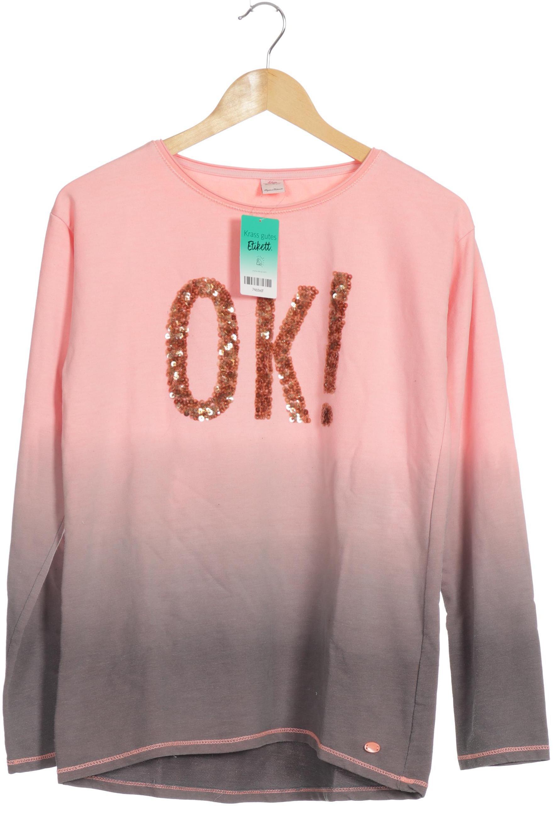 

s.Oliver Mädchen Langarmshirt, pink, Gr. 176