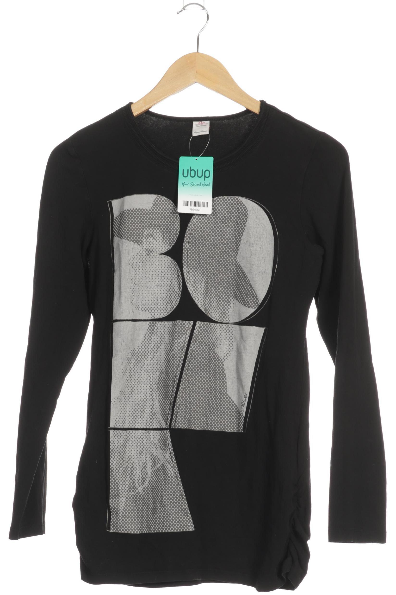 

s.Oliver Mädchen Langarmshirt, schwarz, Gr. 176