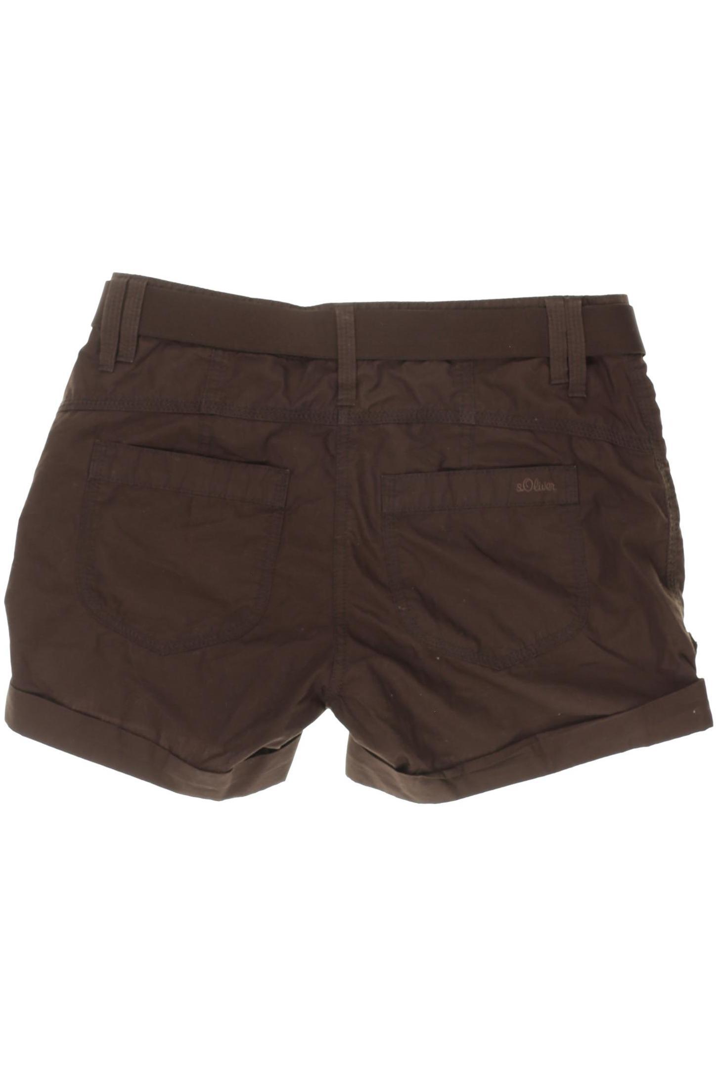 Thumbnail - s.Oliver Mädchen Shorts, braun, Gr. 176