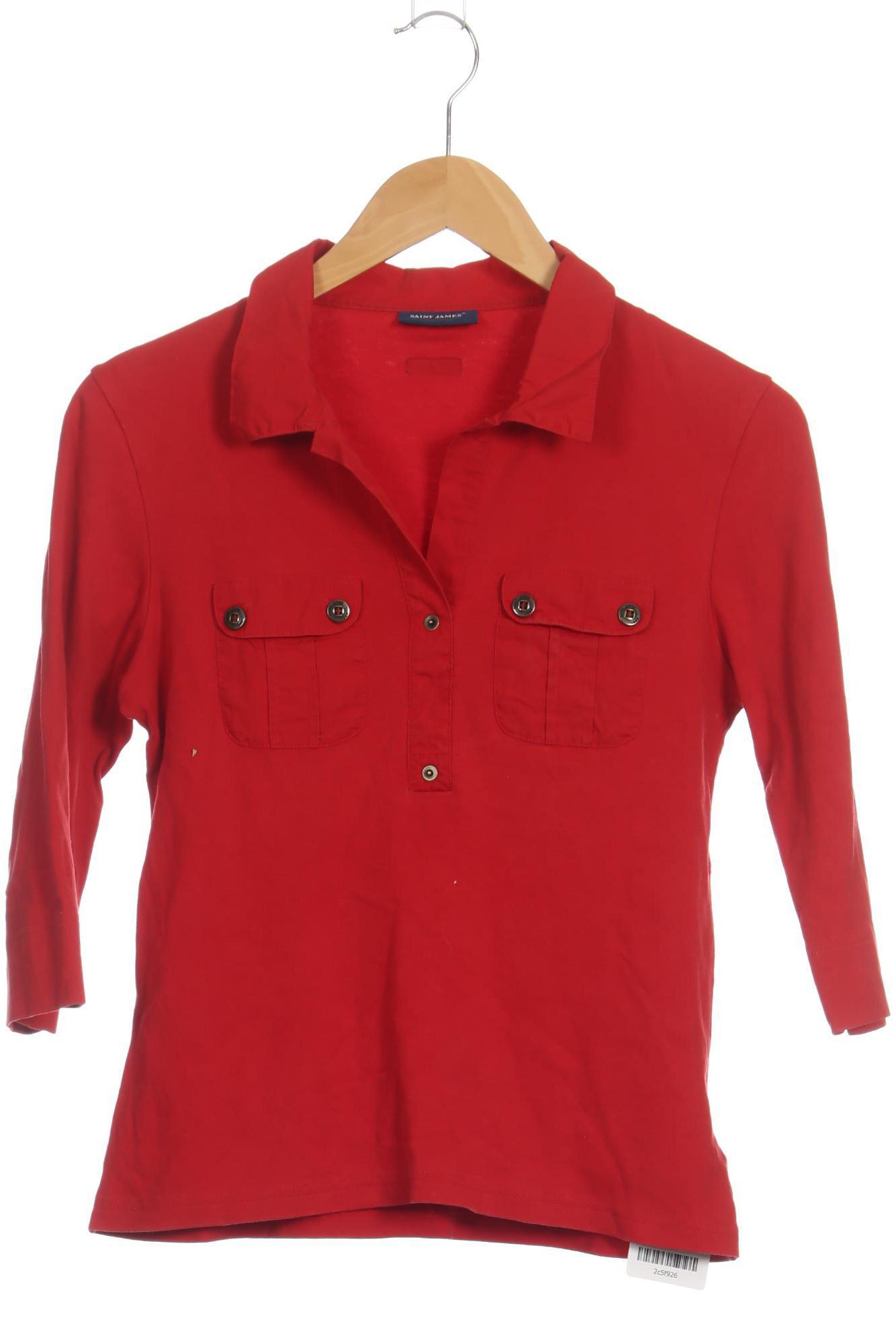 

Saint James Damen Bluse, rot, Gr. 38