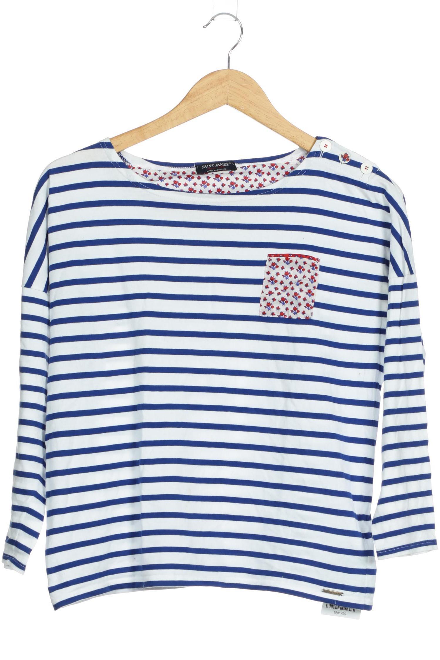 

Saint James Damen Langarmshirt, blau, Gr. 44