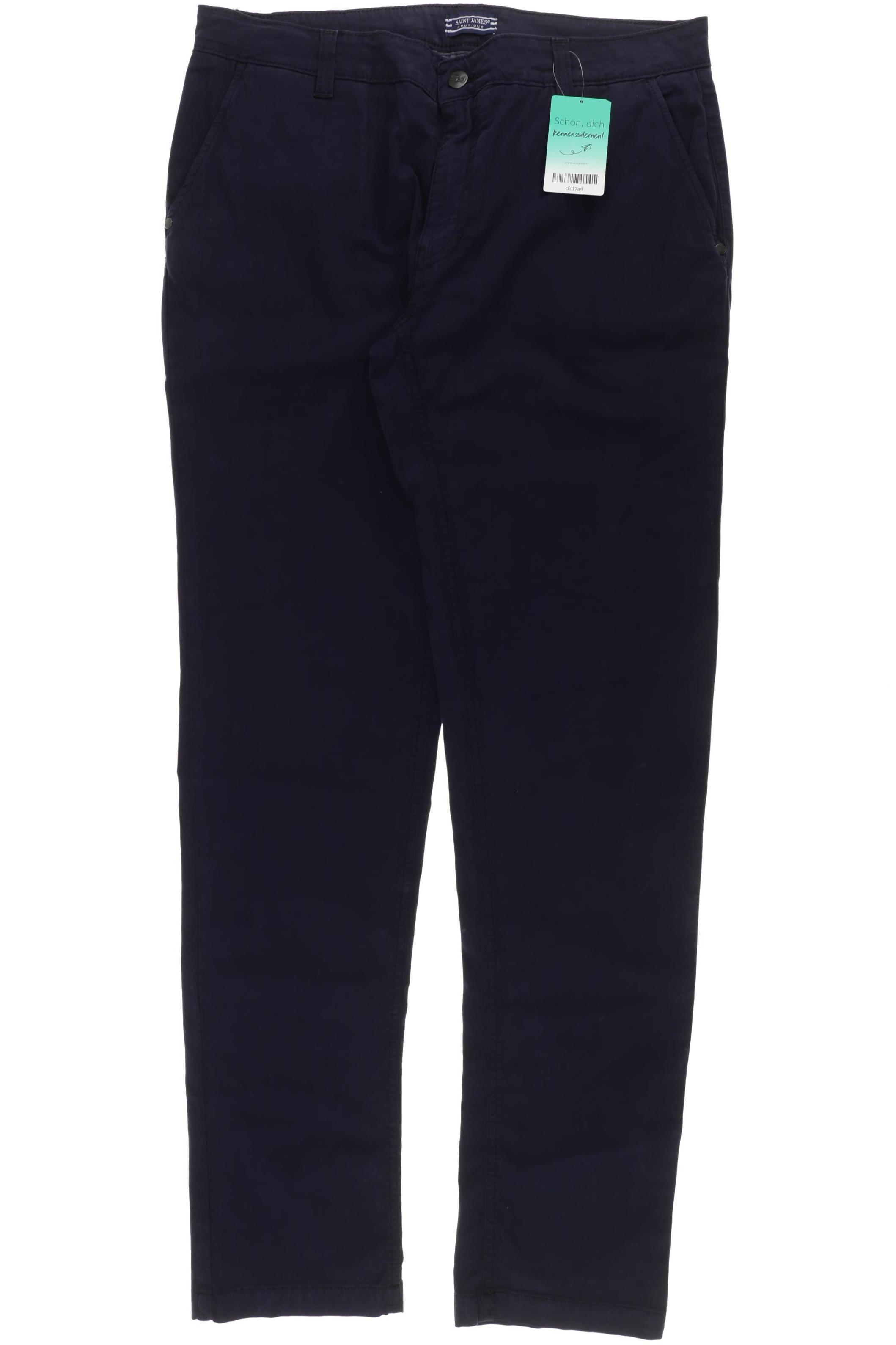 Thumbnail - Saint James Herren Stoffhose, lila, Gr. 52