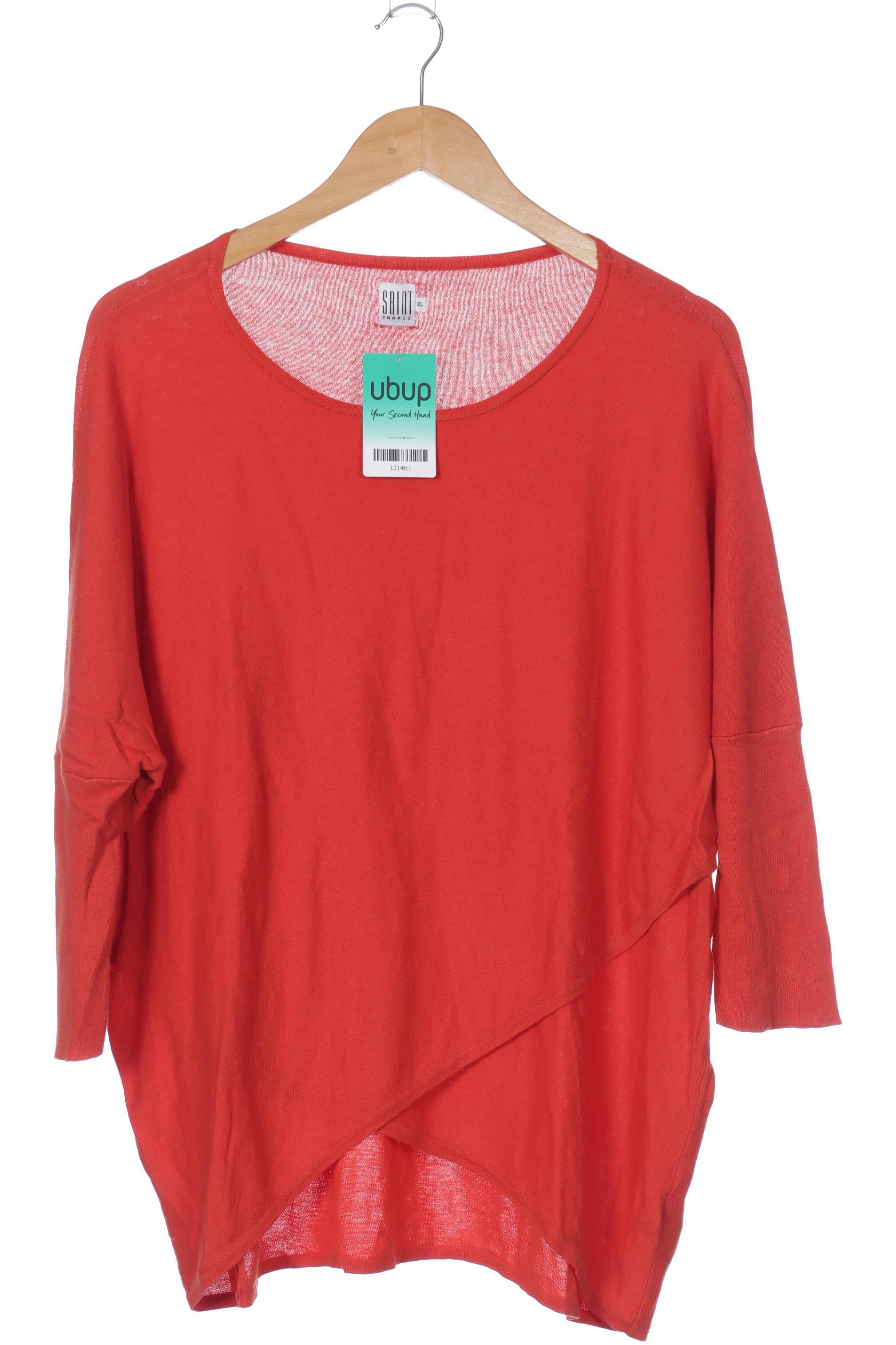 

Saint Tropez Damen Pullover, orange, Gr.