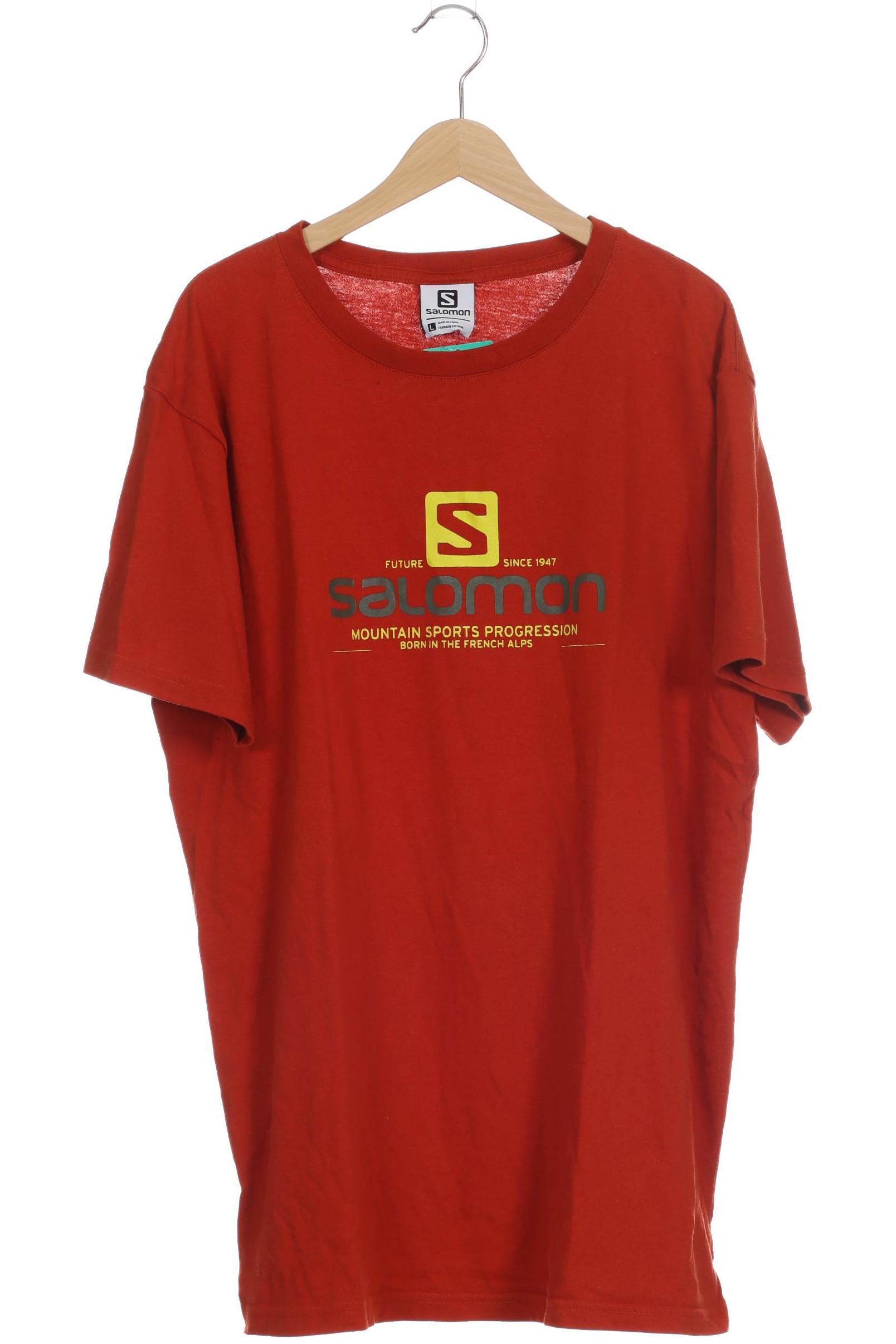 

Salomon Herren T-Shirt, orange, Gr.