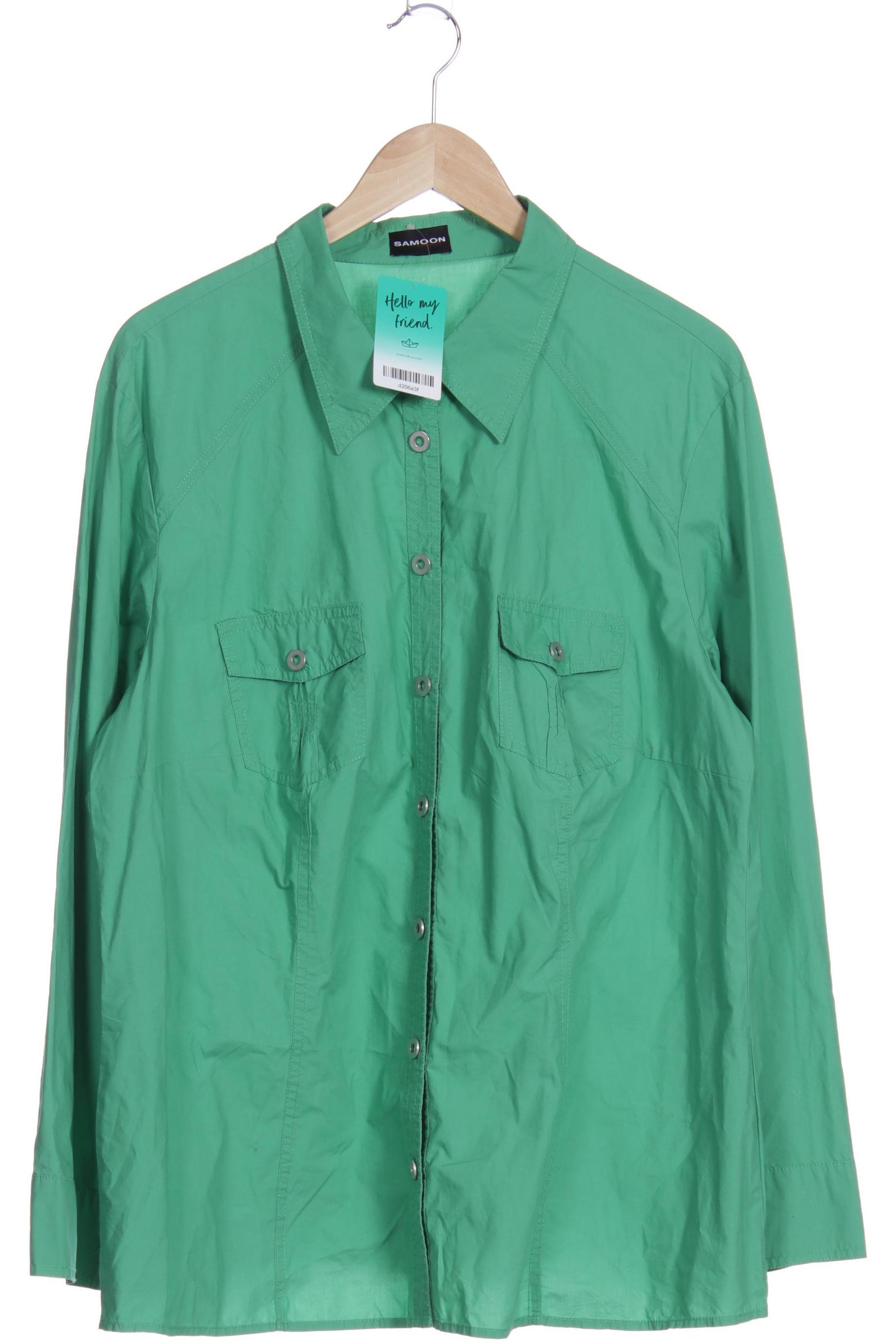 

Samoon by Gerry Weber Damen Bluse, grün, Gr. 50