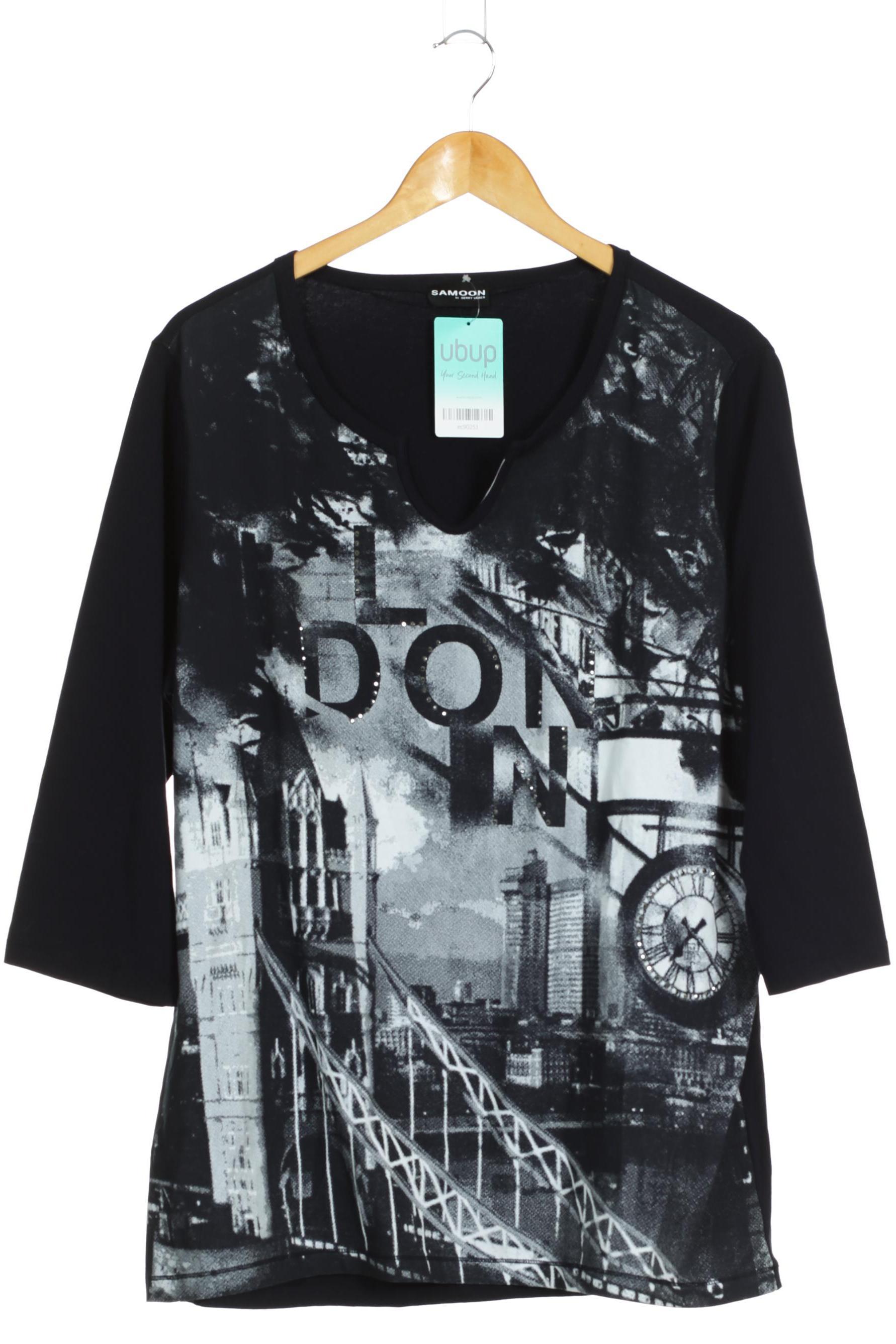 

Samoon by Gerry Weber Damen Bluse, blau, Gr. 46