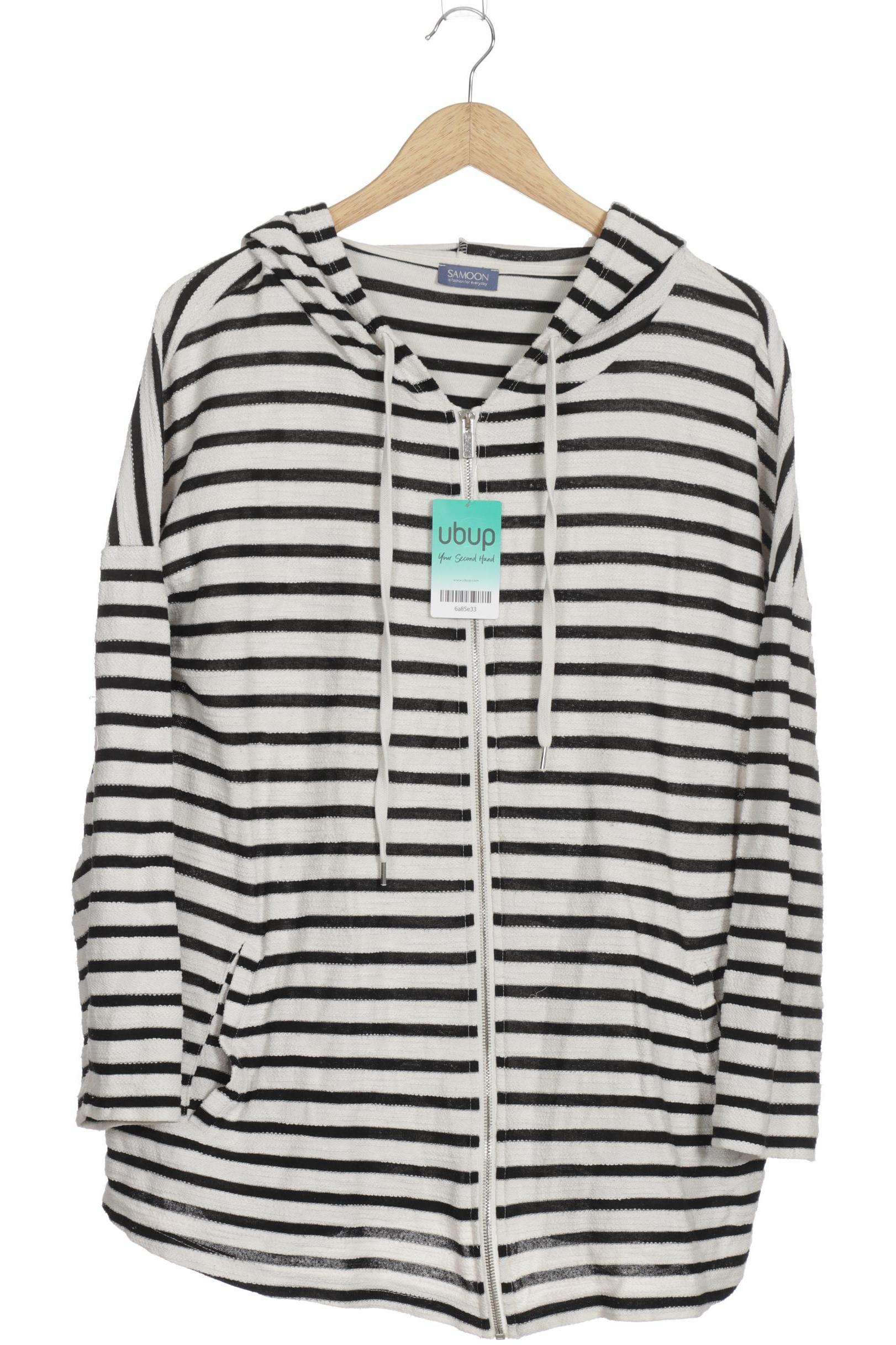 

Samoon by Gerry Weber Damen Kapuzenpullover, weiß, Gr.