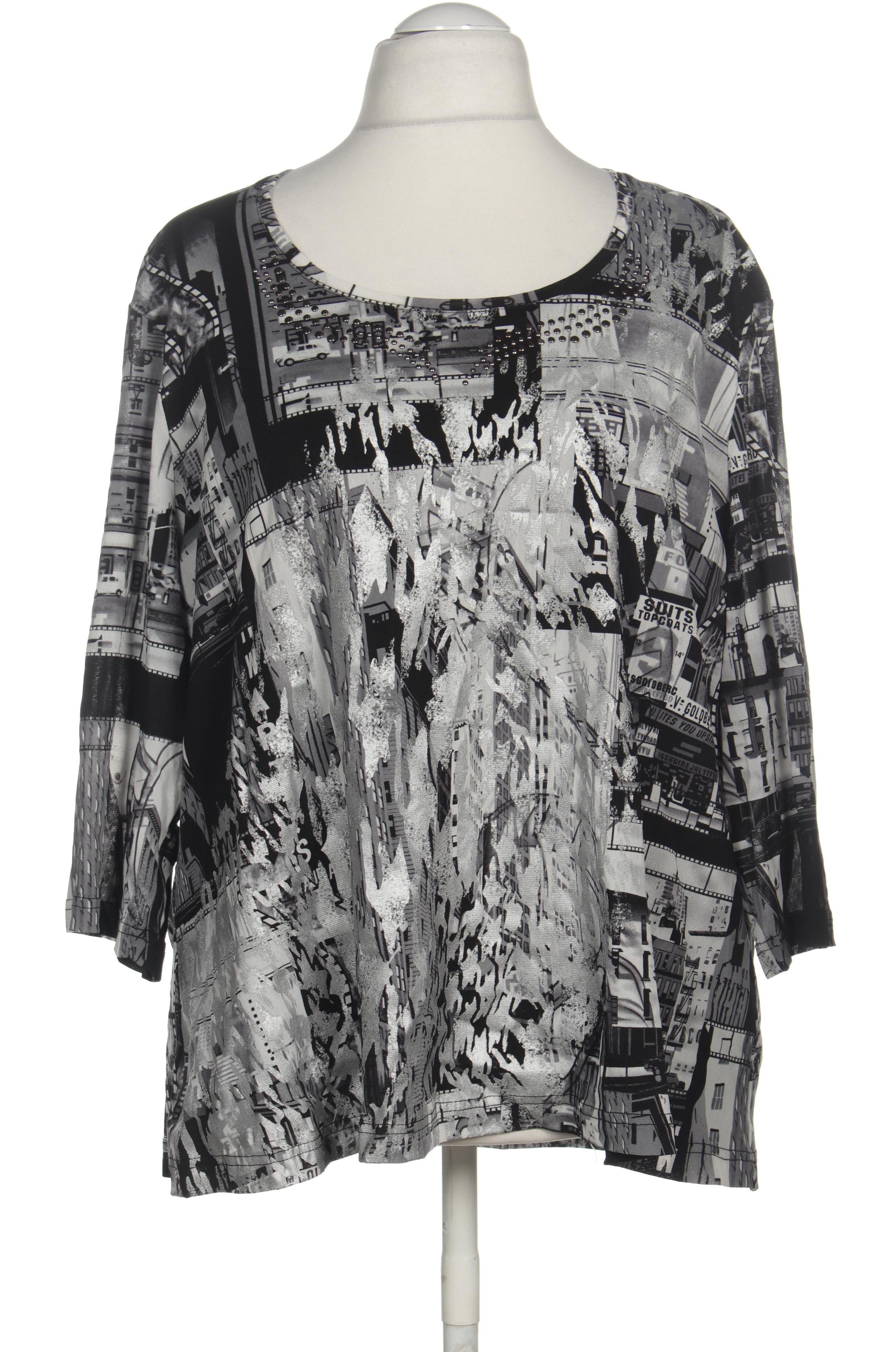 

Samoon by Gerry Weber Damen Langarmshirt, schwarz, Gr. 54