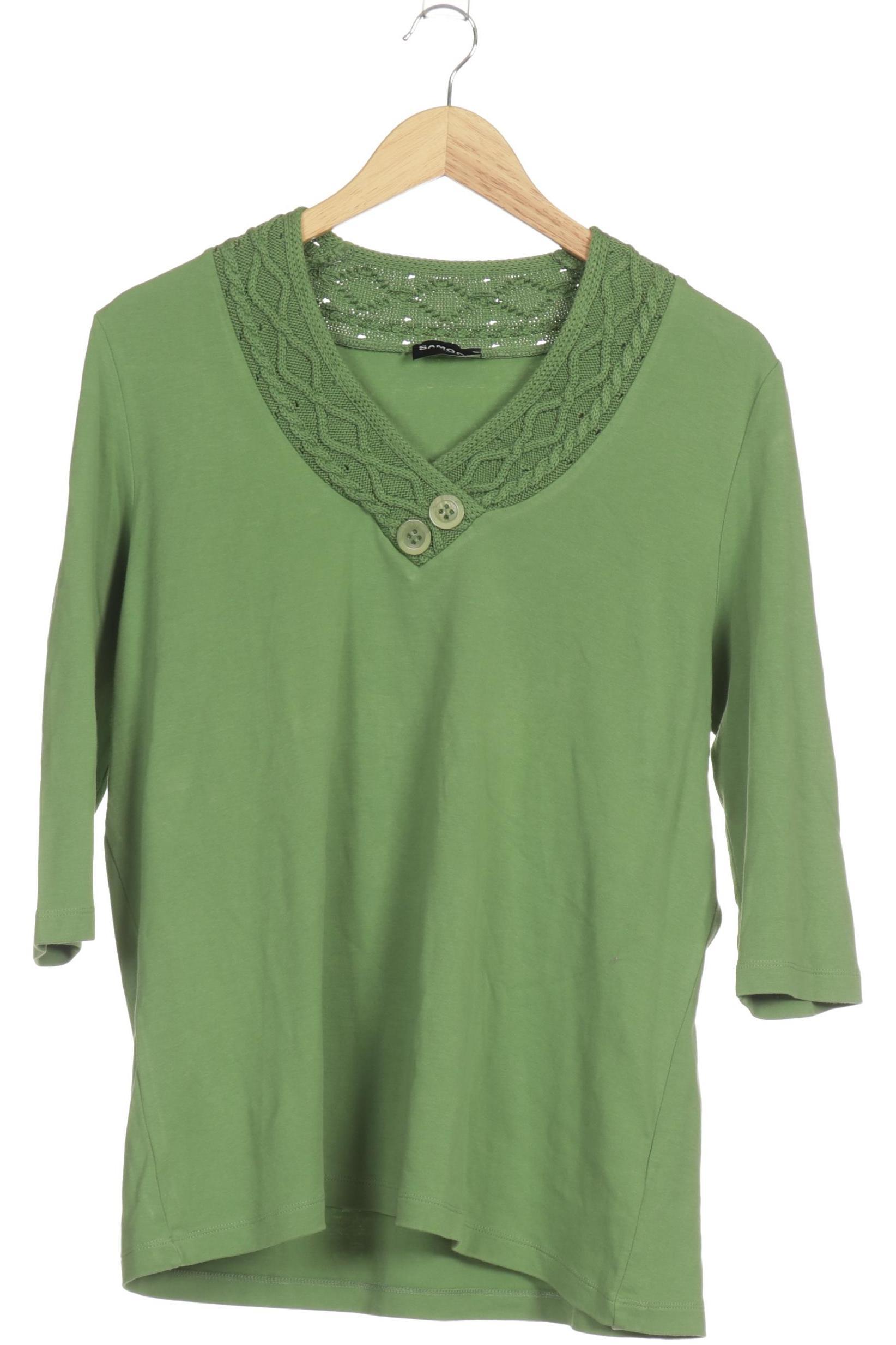 

Samoon by Gerry Weber Damen Langarmshirt, grün, Gr.