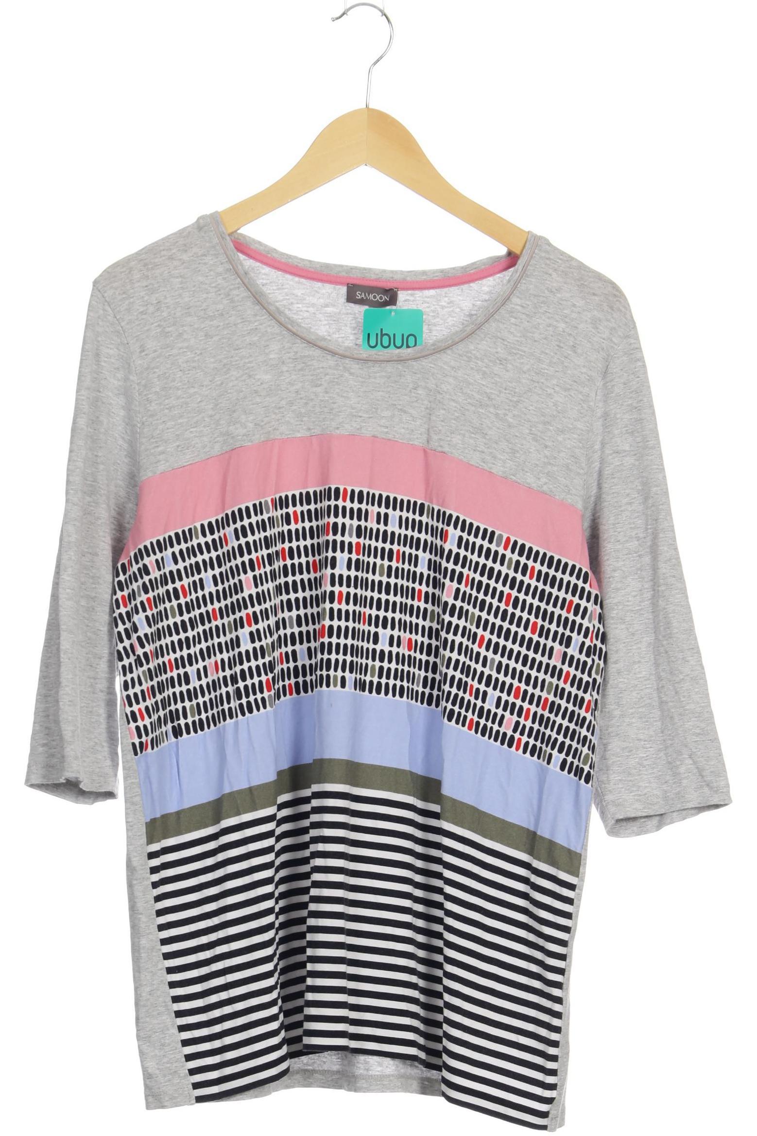 

Samoon by Gerry Weber Damen Langarmshirt, grau, Gr. 46