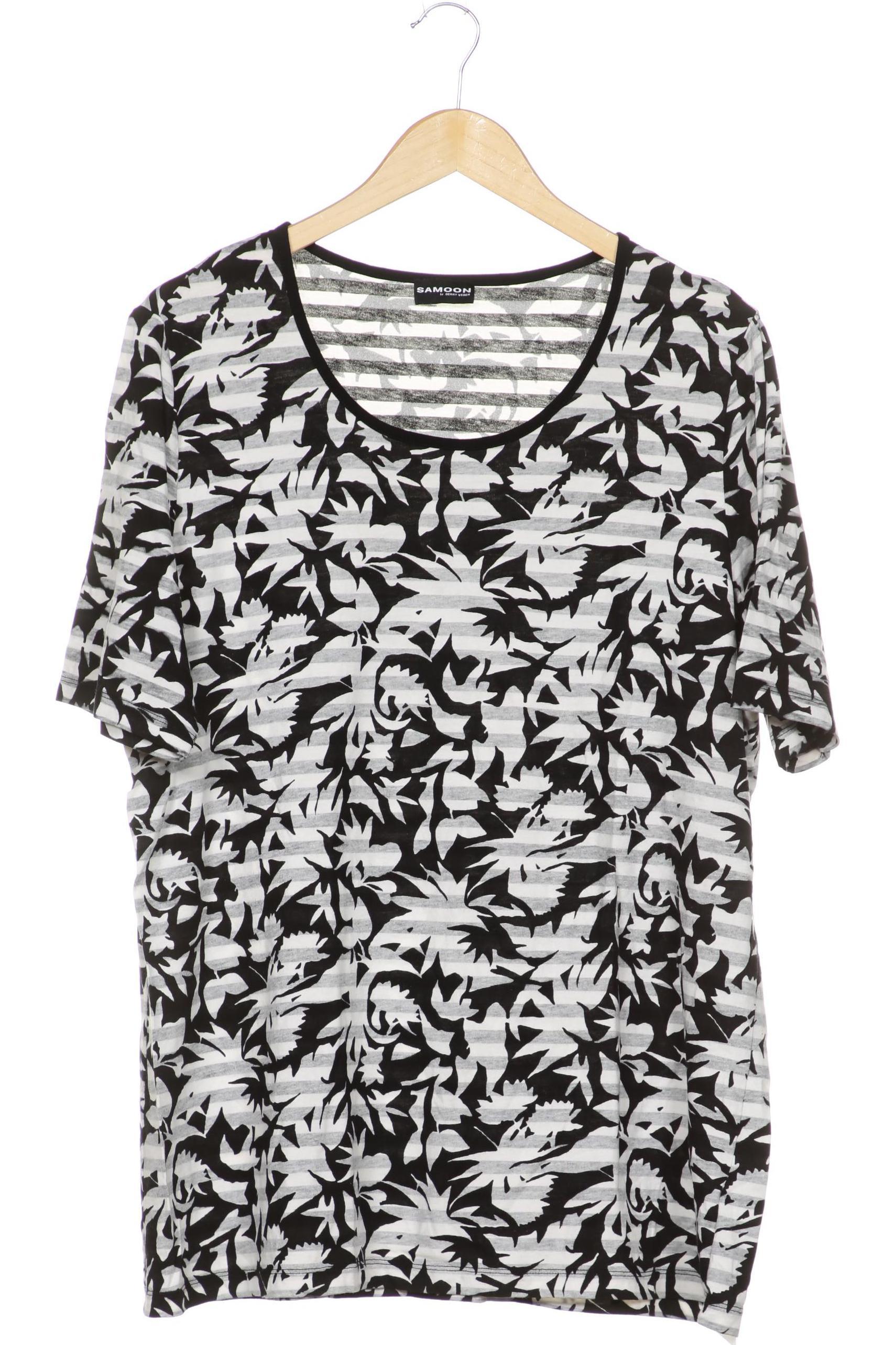 

Samoon by Gerry Weber Damen T-Shirt, schwarz, Gr. 48