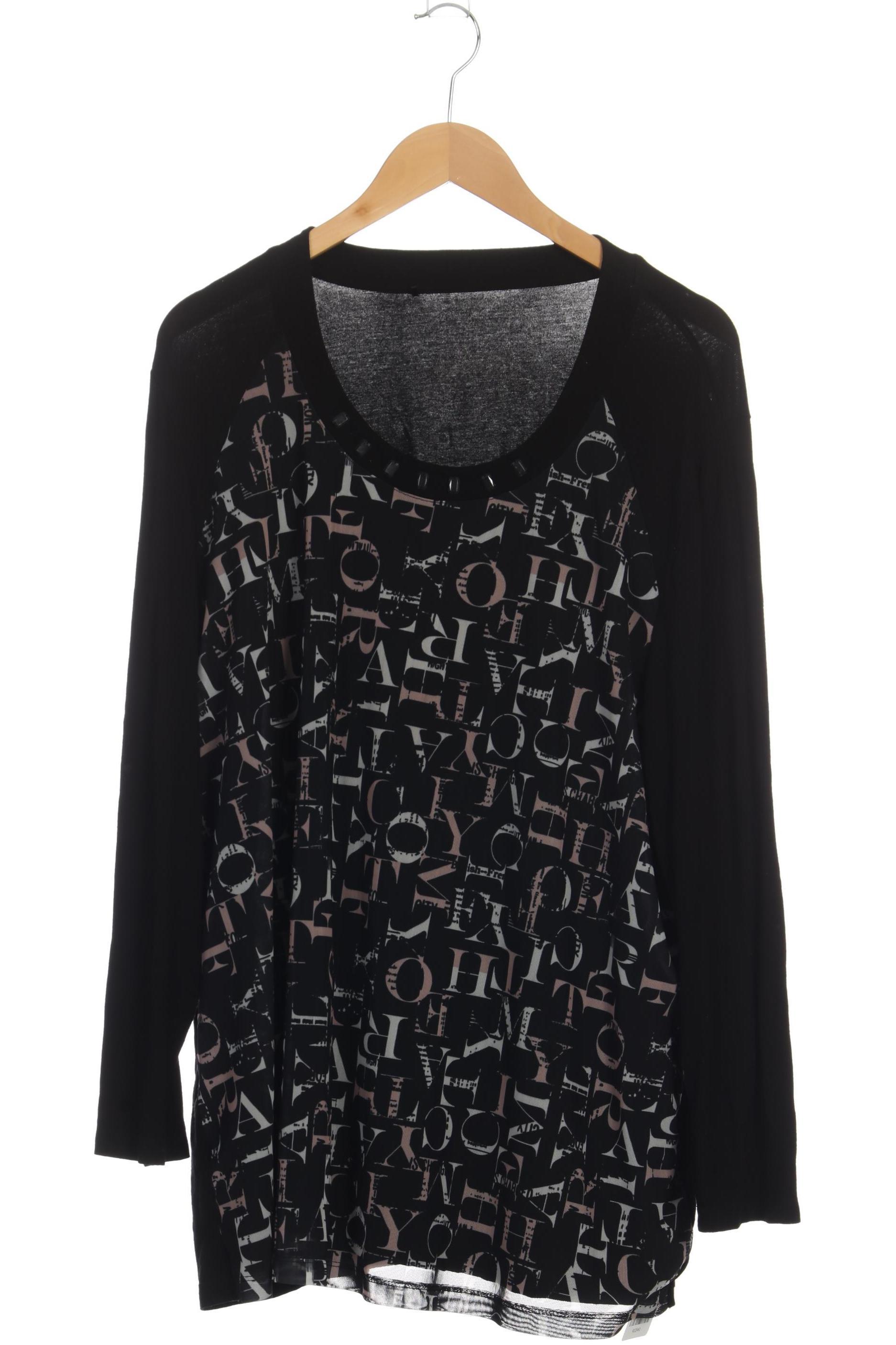 

Samoon by Gerry Weber Damen Langarmshirt, schwarz, Gr. 54