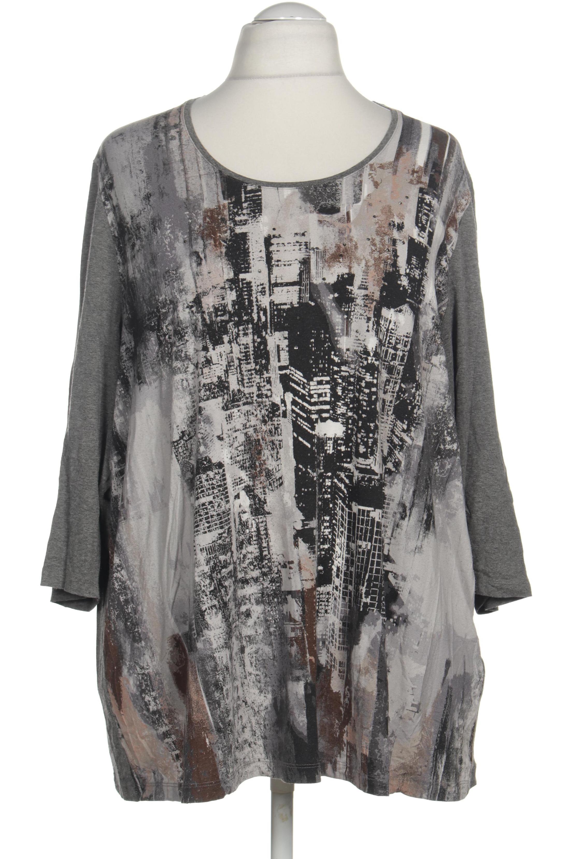 

Samoon by Gerry Weber Damen Langarmshirt, grau, Gr. 54