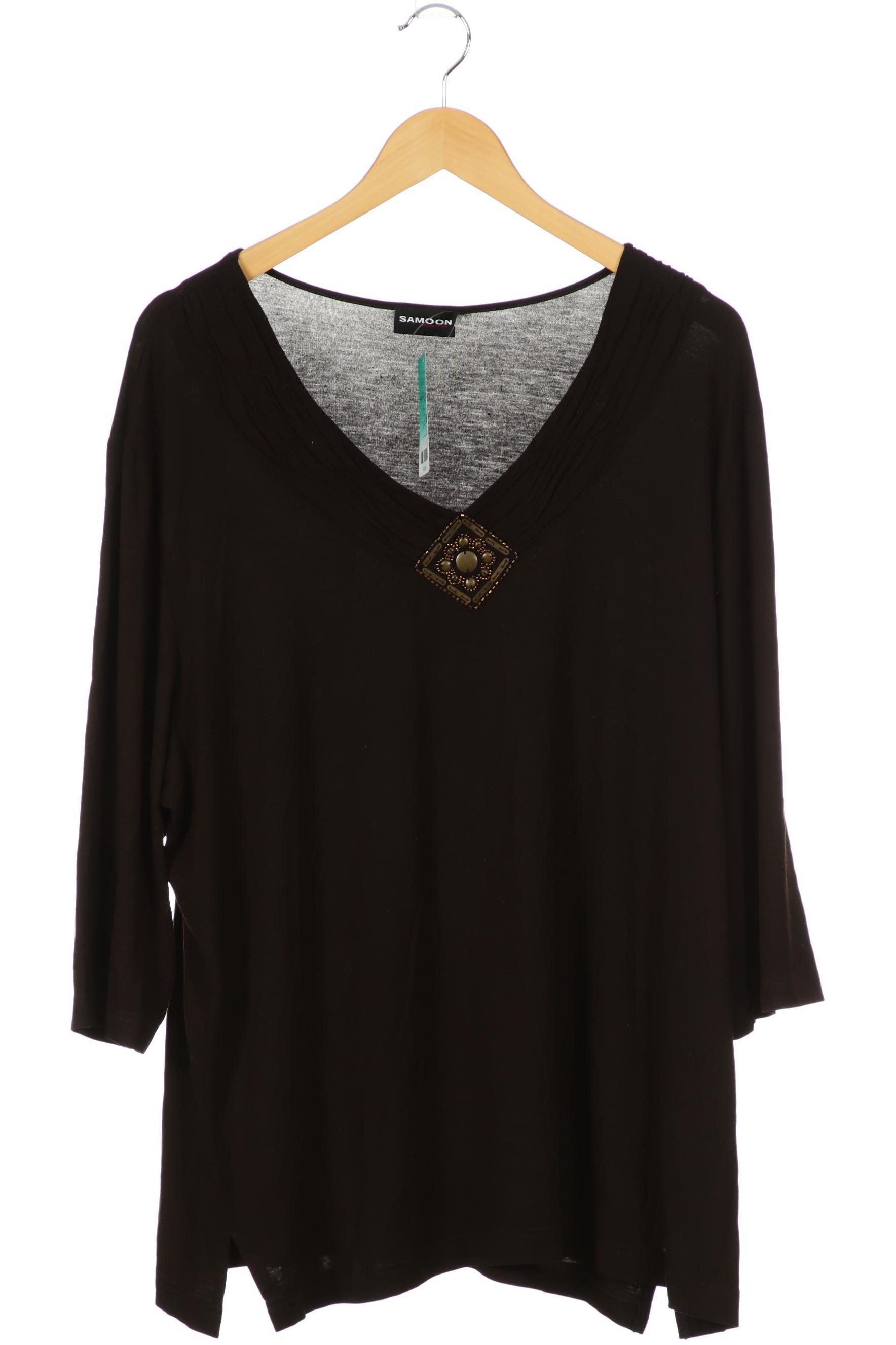 

Samoon by Gerry Weber Damen Langarmshirt, braun, Gr.