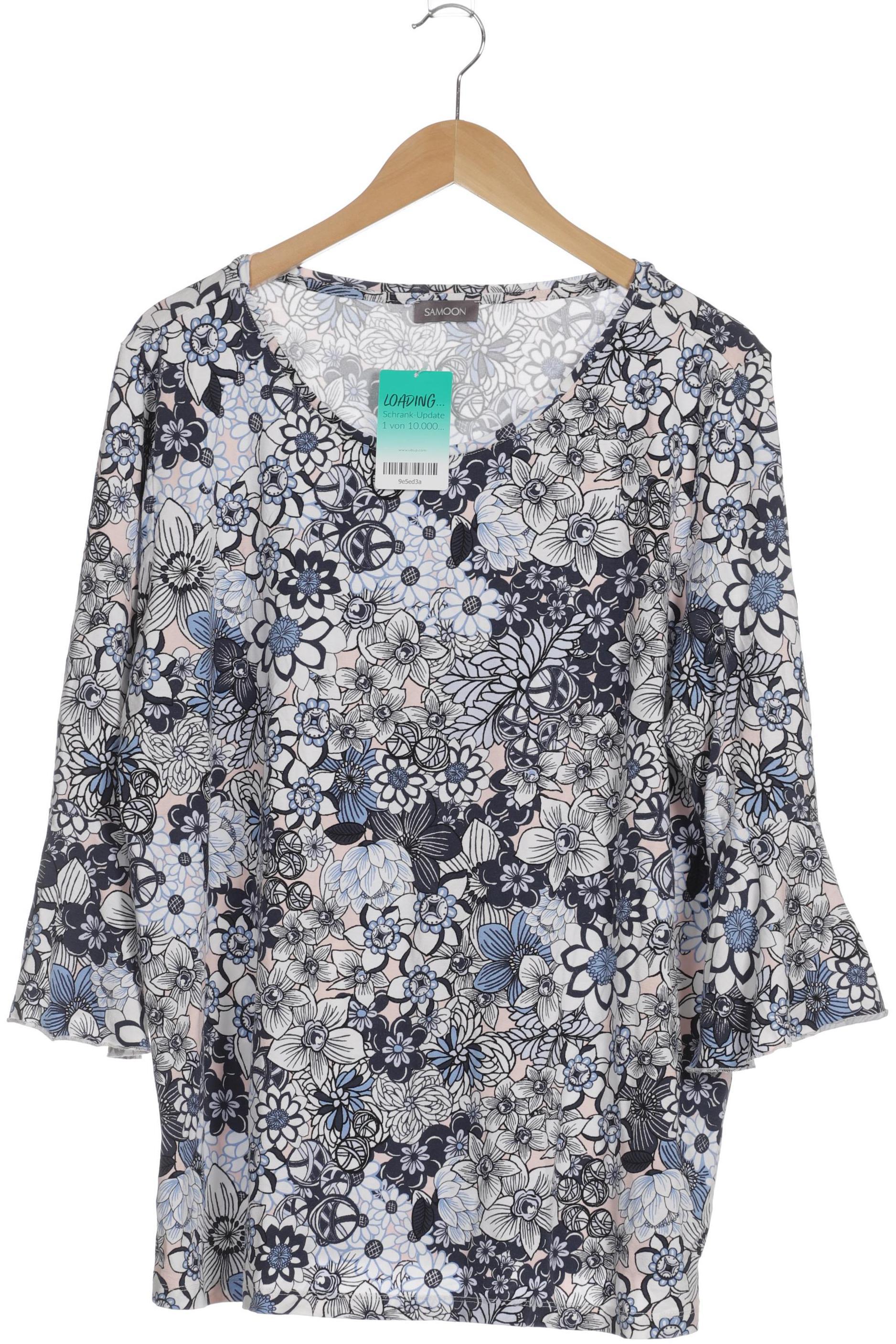 

Samoon by Gerry Weber Damen Langarmshirt, mehrfarbig, Gr. 46