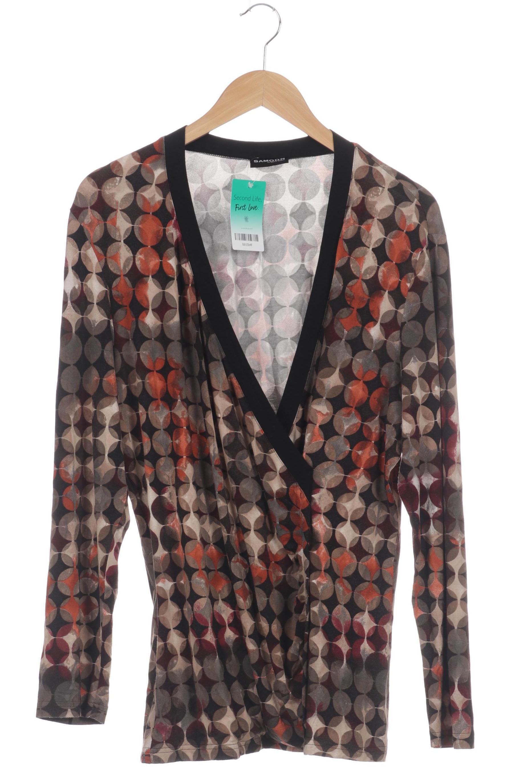 

Samoon by Gerry Weber Damen Langarmshirt, braun, Gr.