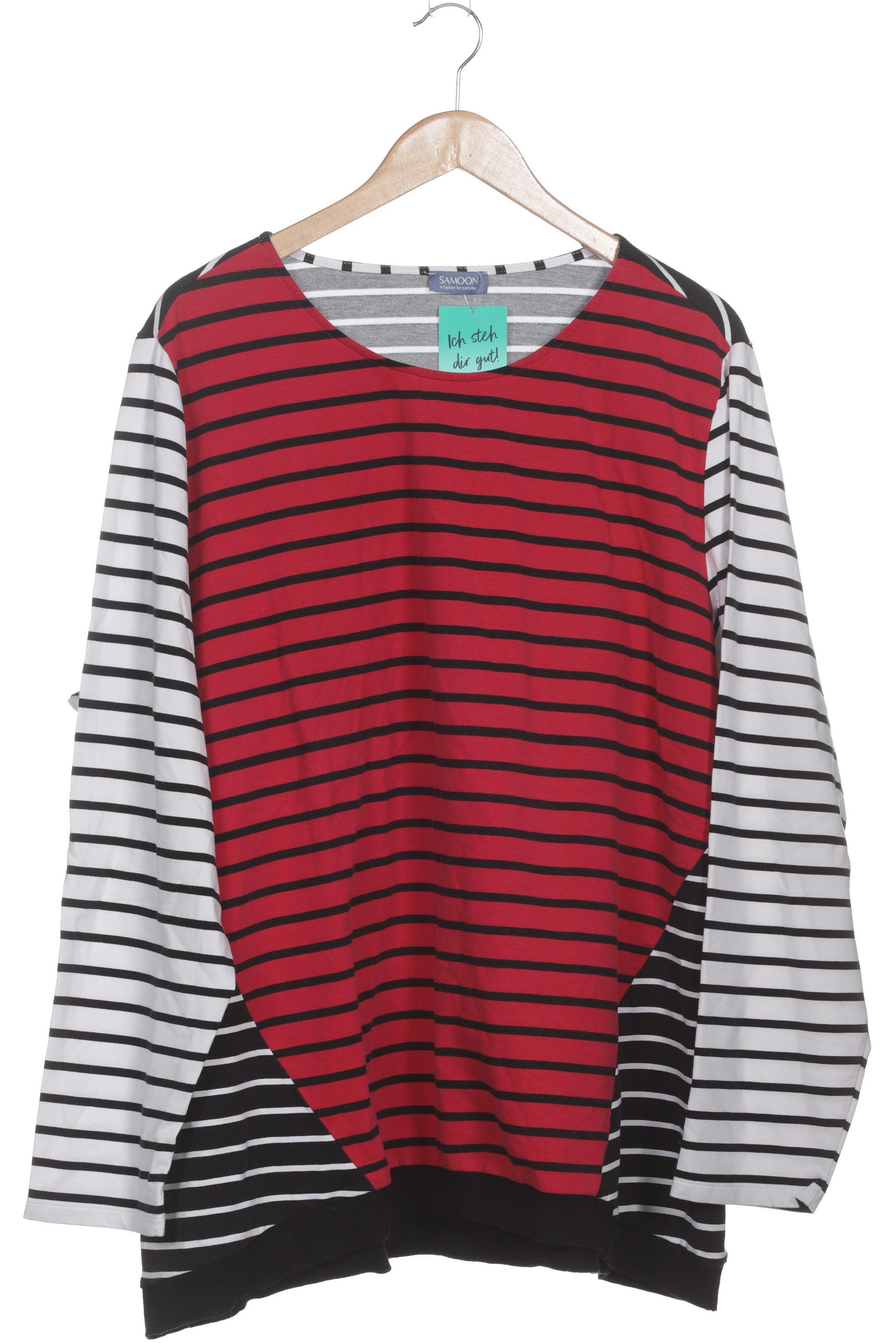 

Samoon by Gerry Weber Damen Langarmshirt, schwarz, Gr. 54