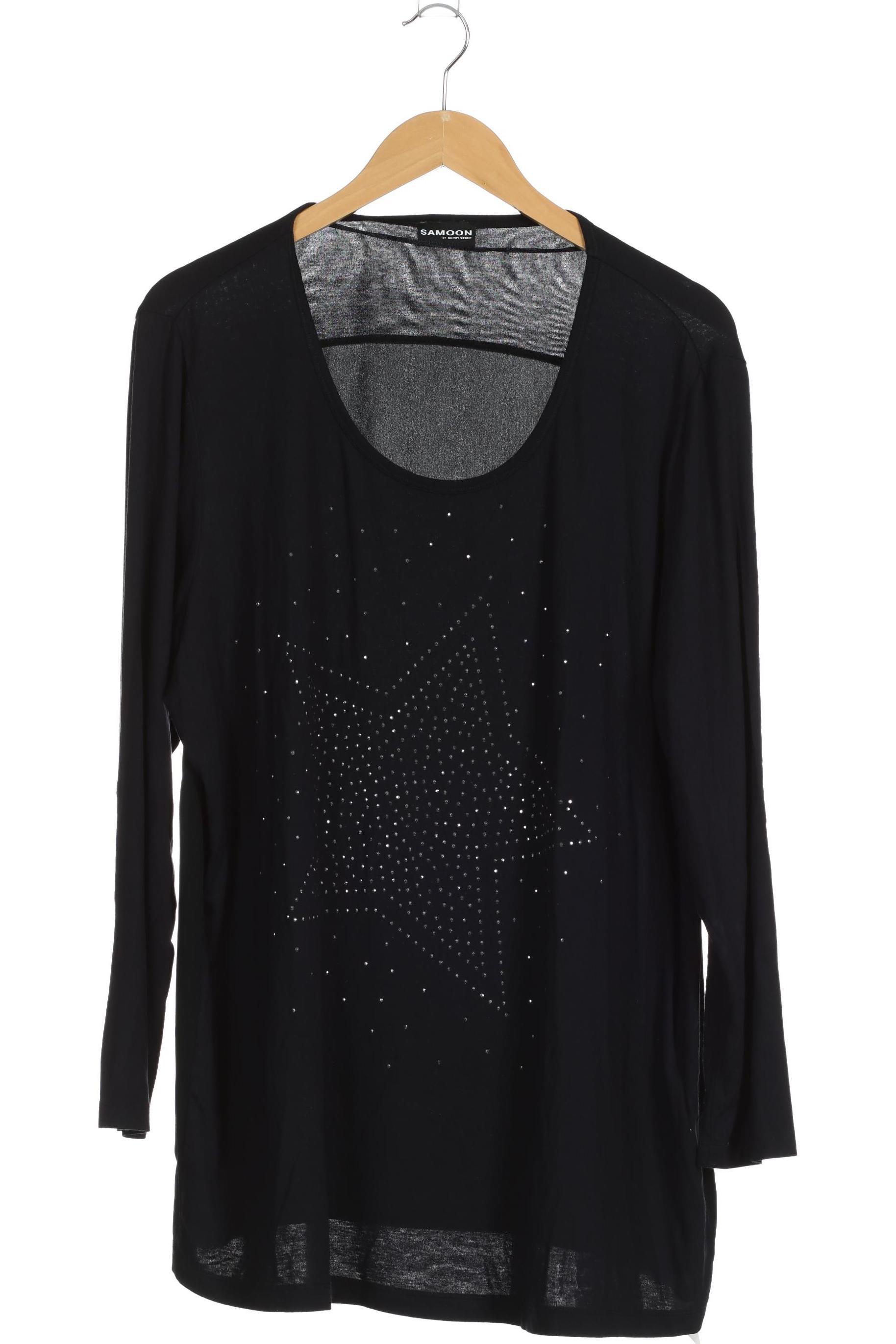 

Samoon by Gerry Weber Damen Langarmshirt, blau, Gr. 48