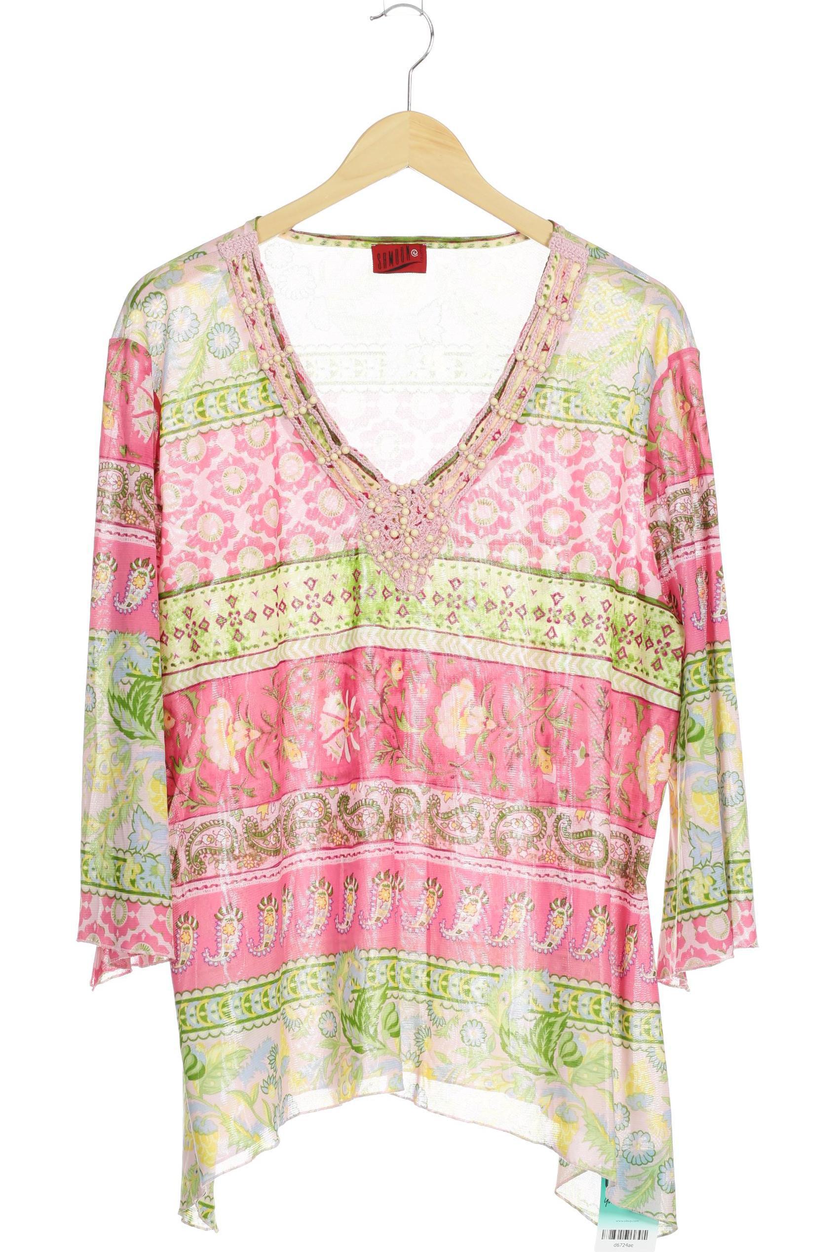 

Samoon by Gerry Weber Damen Langarmshirt, pink, Gr. 48