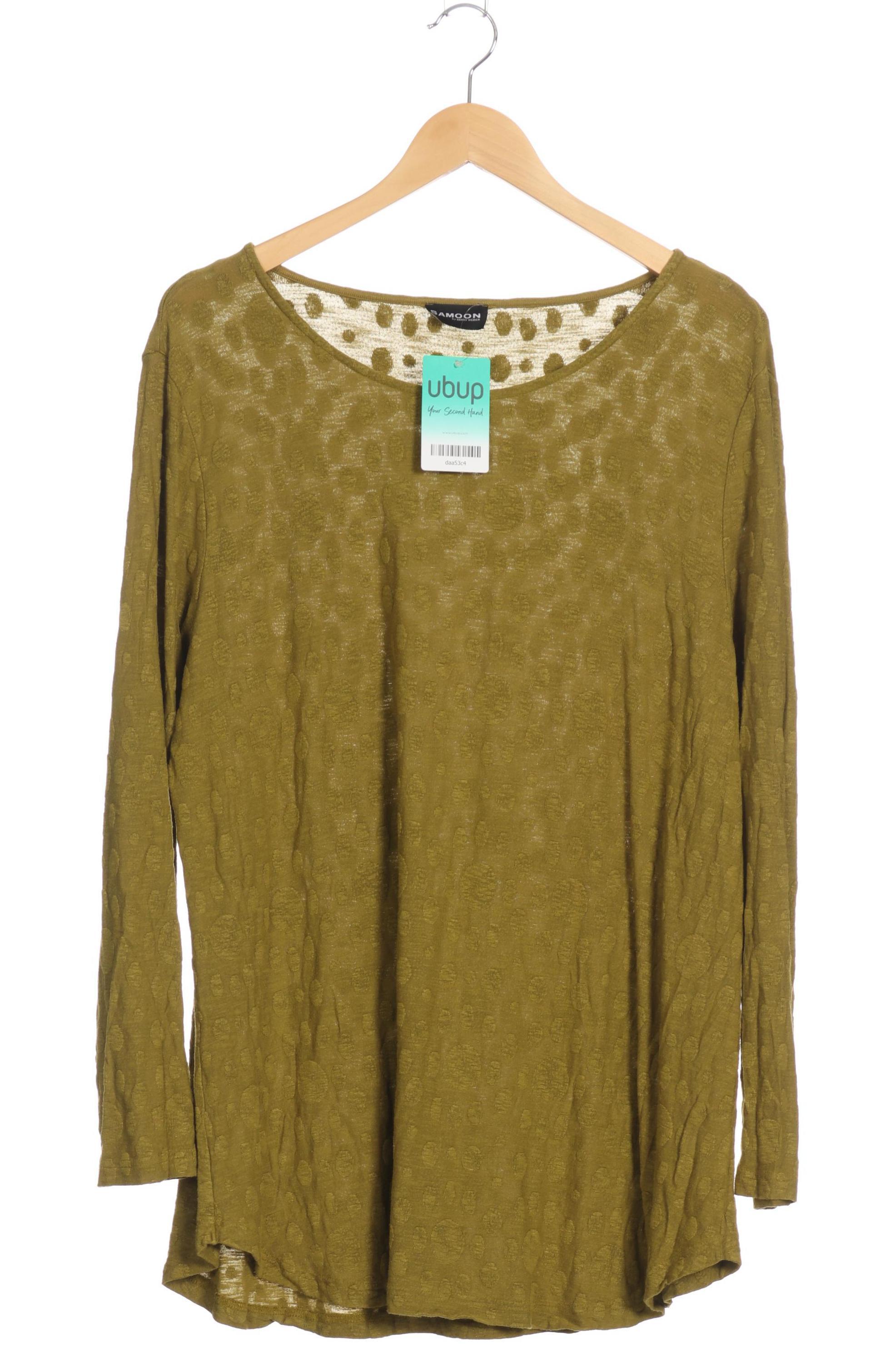 

Samoon by Gerry Weber Damen Langarmshirt, grün, Gr.