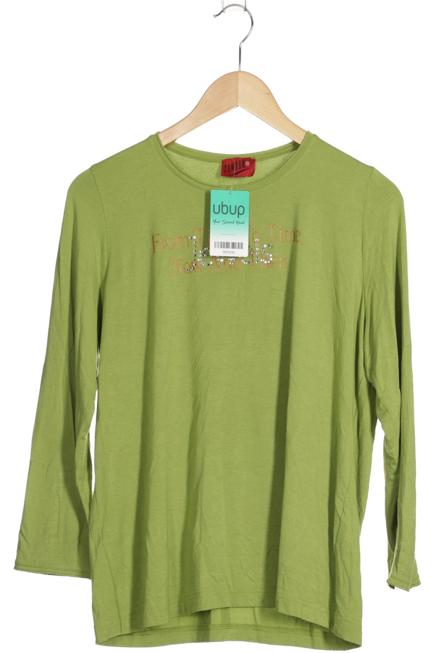 

Samoon by Gerry Weber Damen Langarmshirt, grün, Gr.