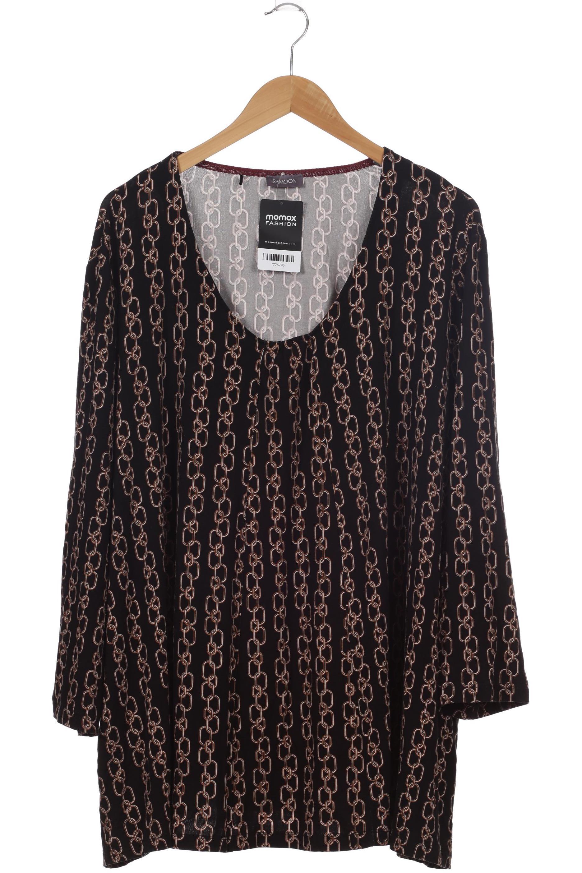 

Samoon by Gerry Weber Damen Langarmshirt, schwarz, Gr. 54