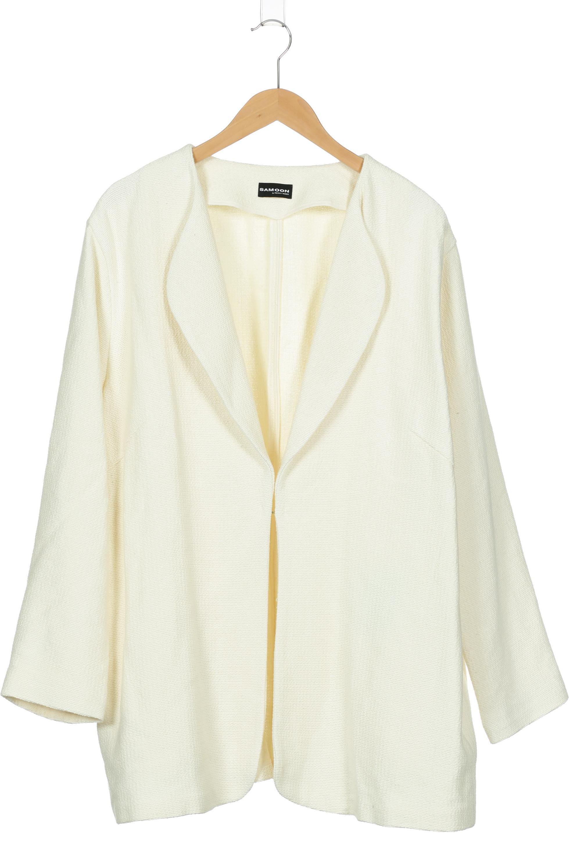 

Samoon by Gerry Weber Damen Mantel, weiß, Gr. 50