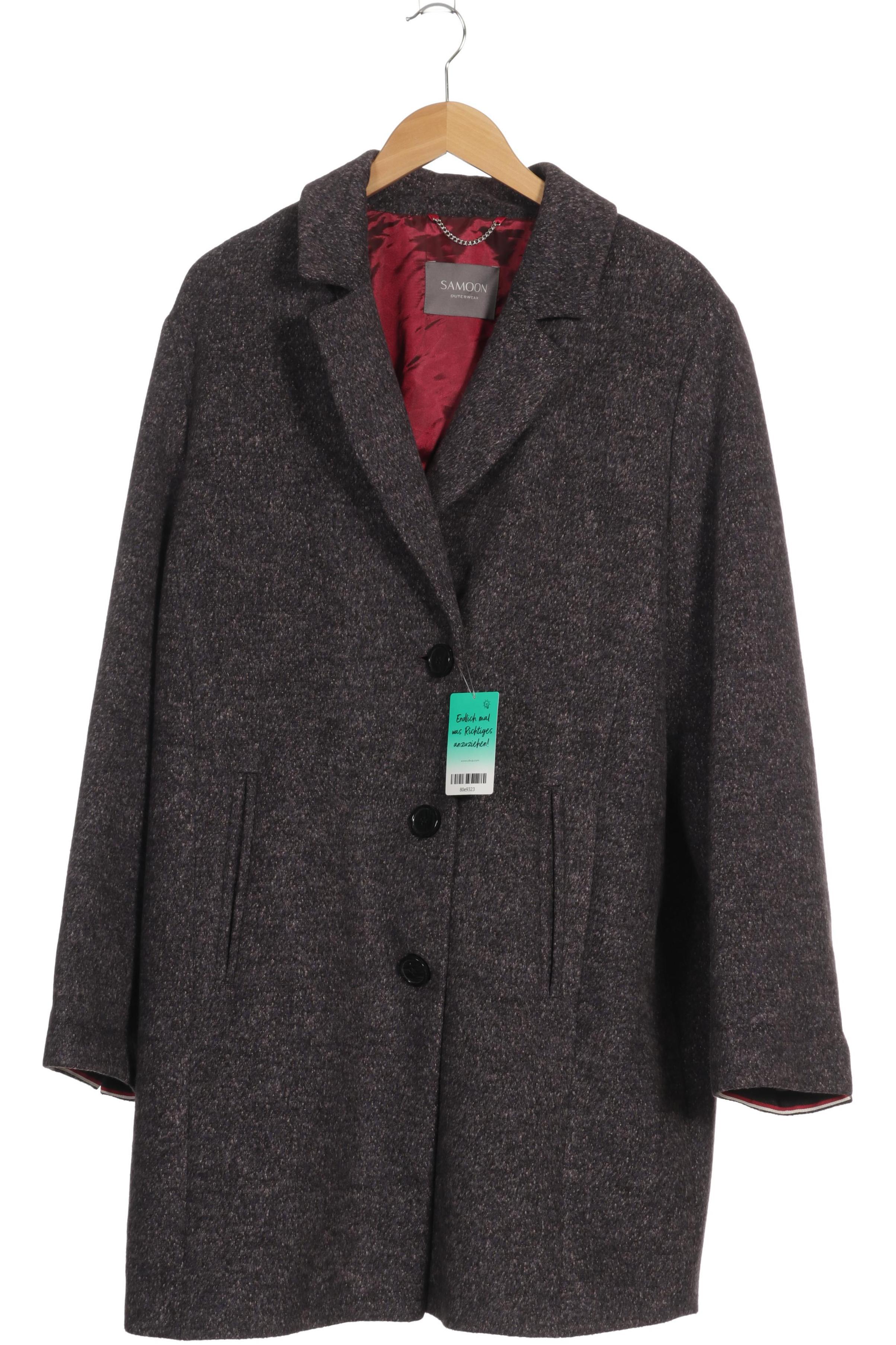 

Samoon by Gerry Weber Damen Mantel, grau, Gr. 48