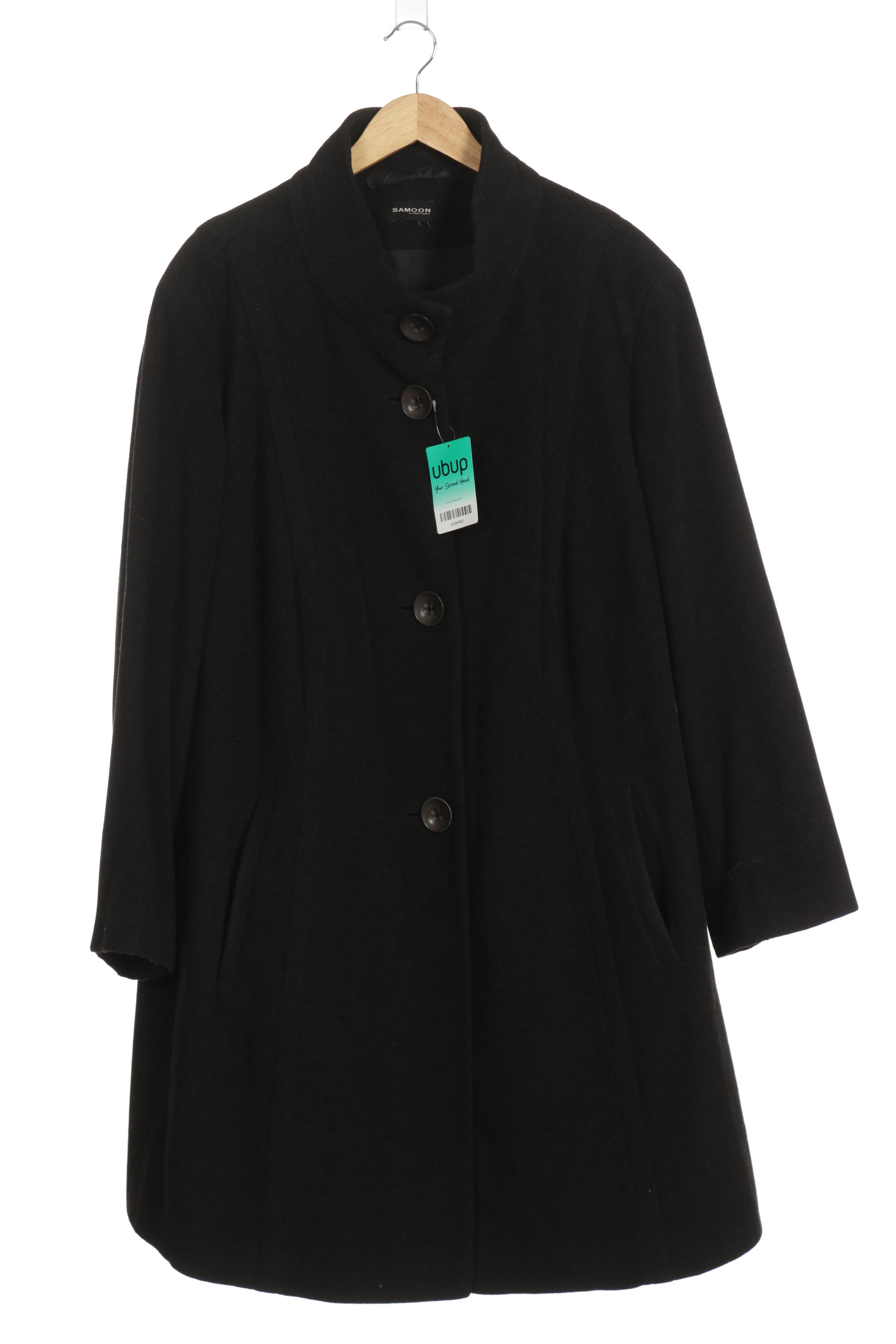 

Samoon by Gerry Weber Damen Mantel, schwarz, Gr. 54