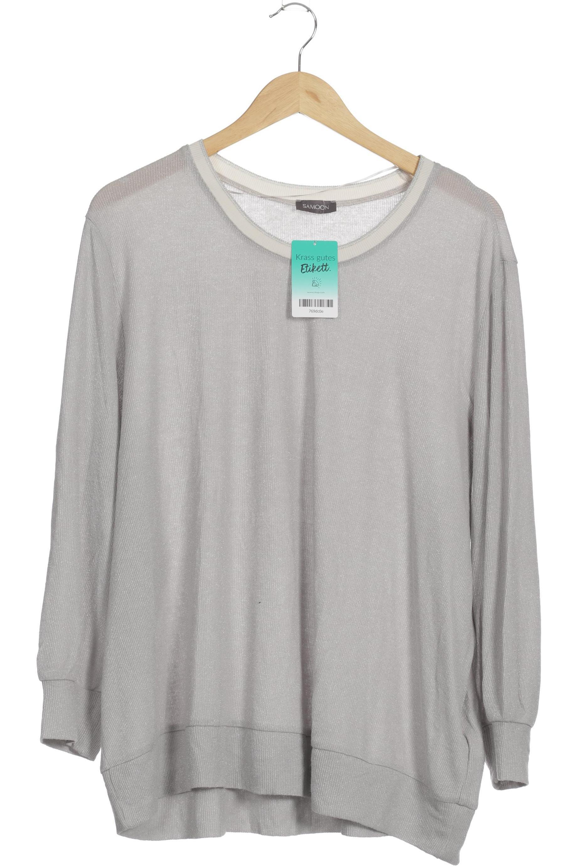 

Samoon by Gerry Weber Damen Pullover, silber, Gr. 54