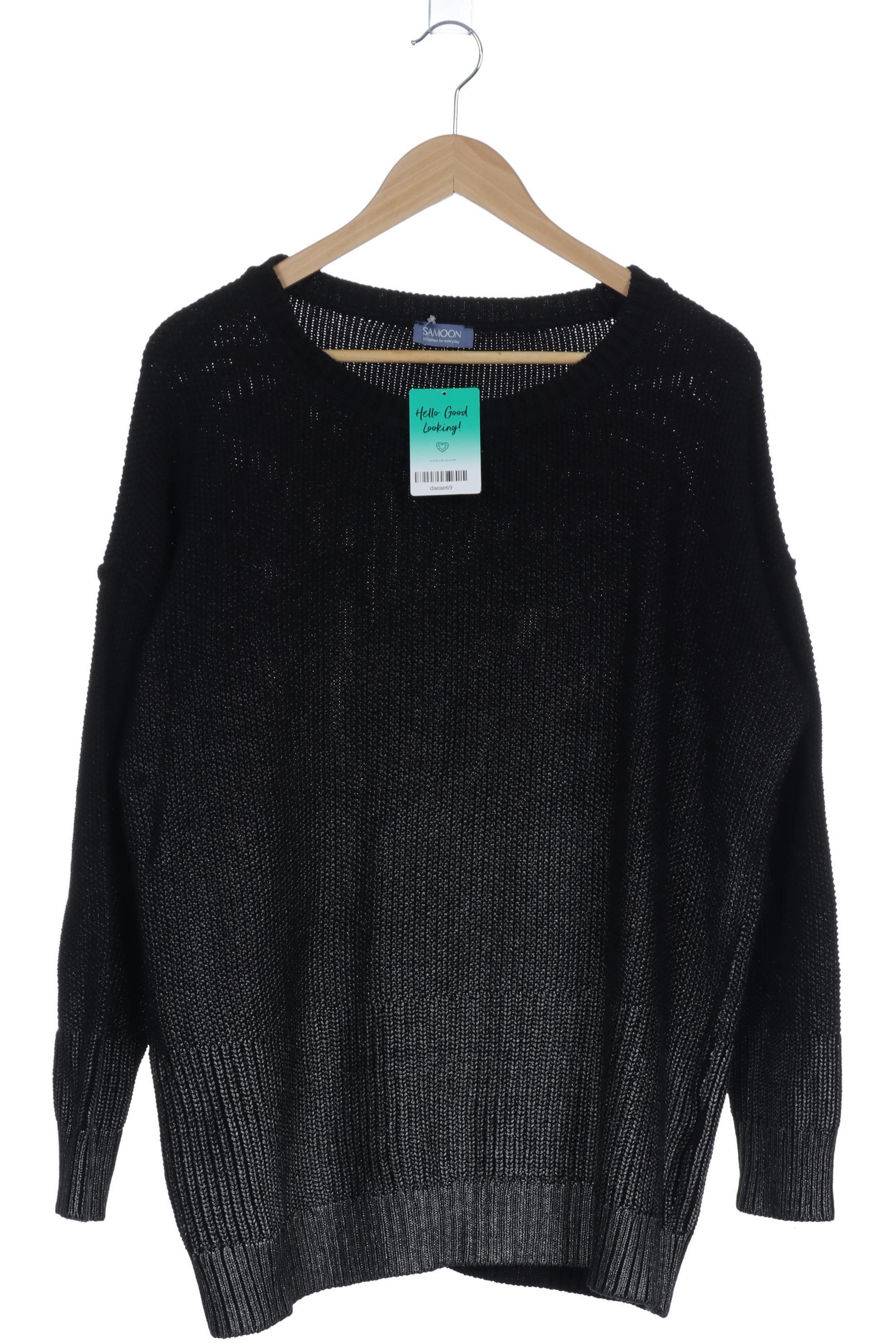 

Samoon by Gerry Weber Damen Pullover, schwarz, Gr. 46