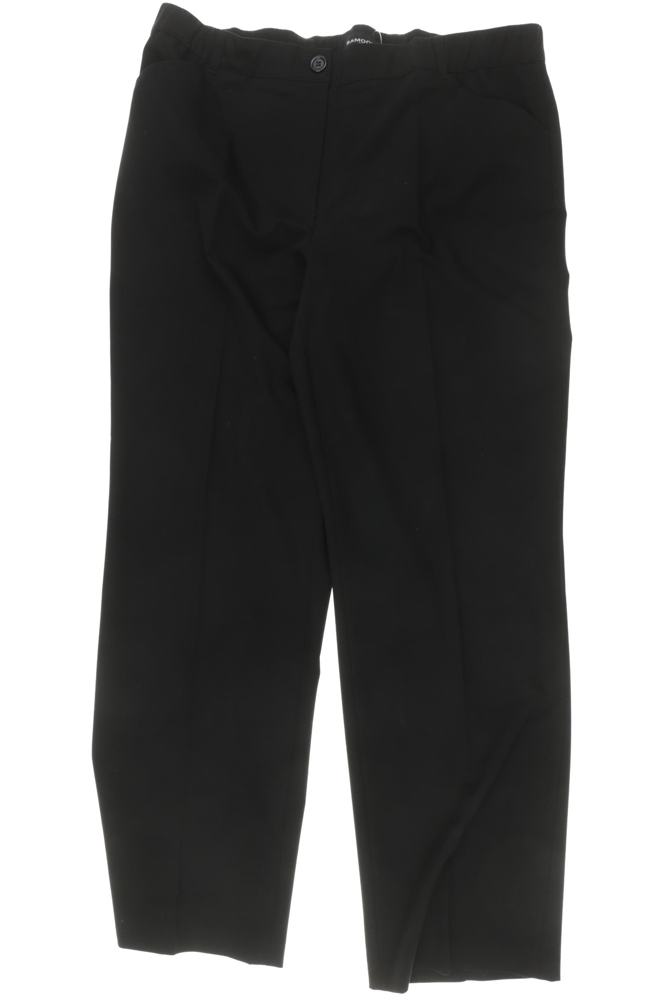 

Samoon by Gerry Weber Damen Stoffhose, schwarz, Gr. 46