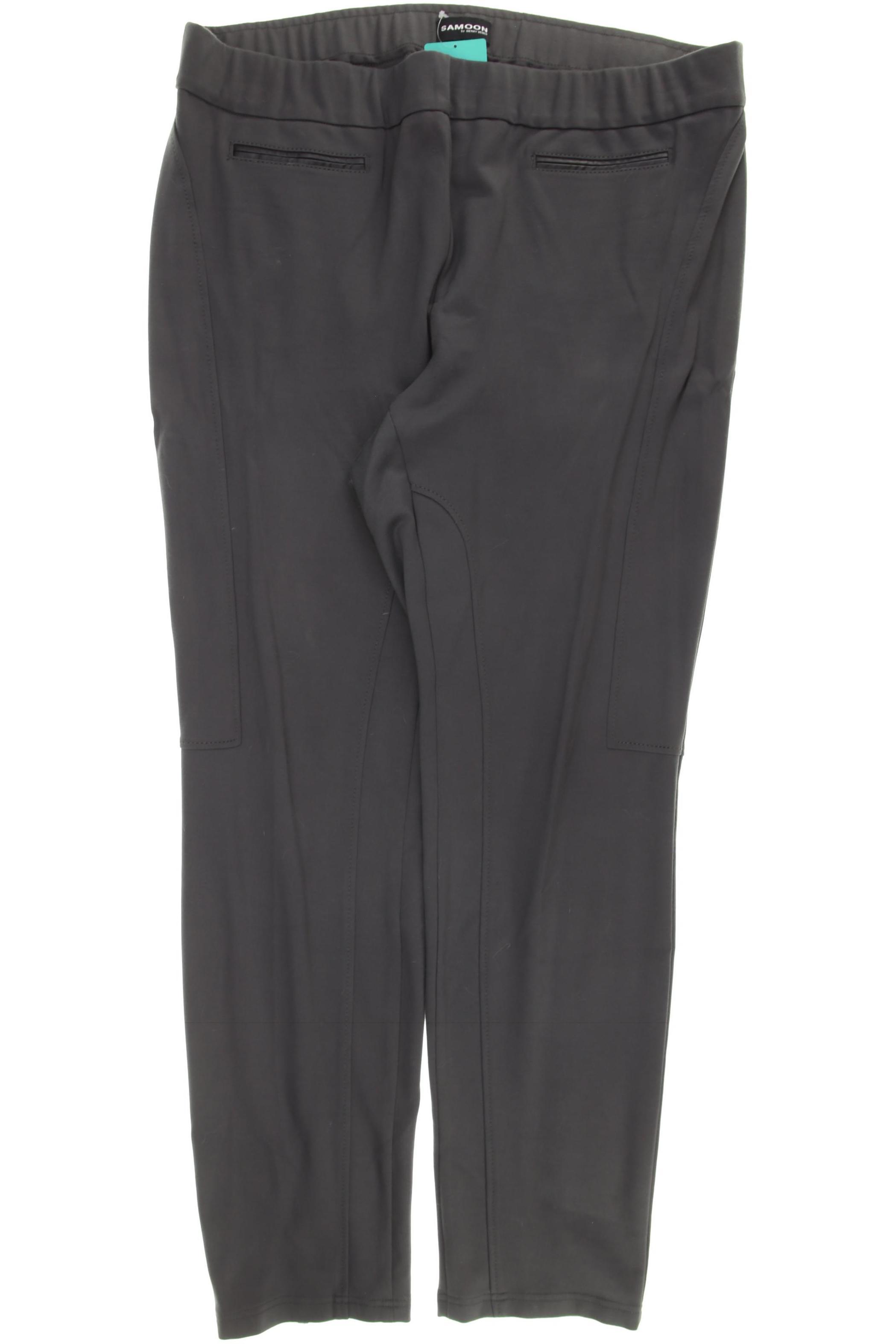 

Samoon by Gerry Weber Damen Stoffhose, grau, Gr. 48