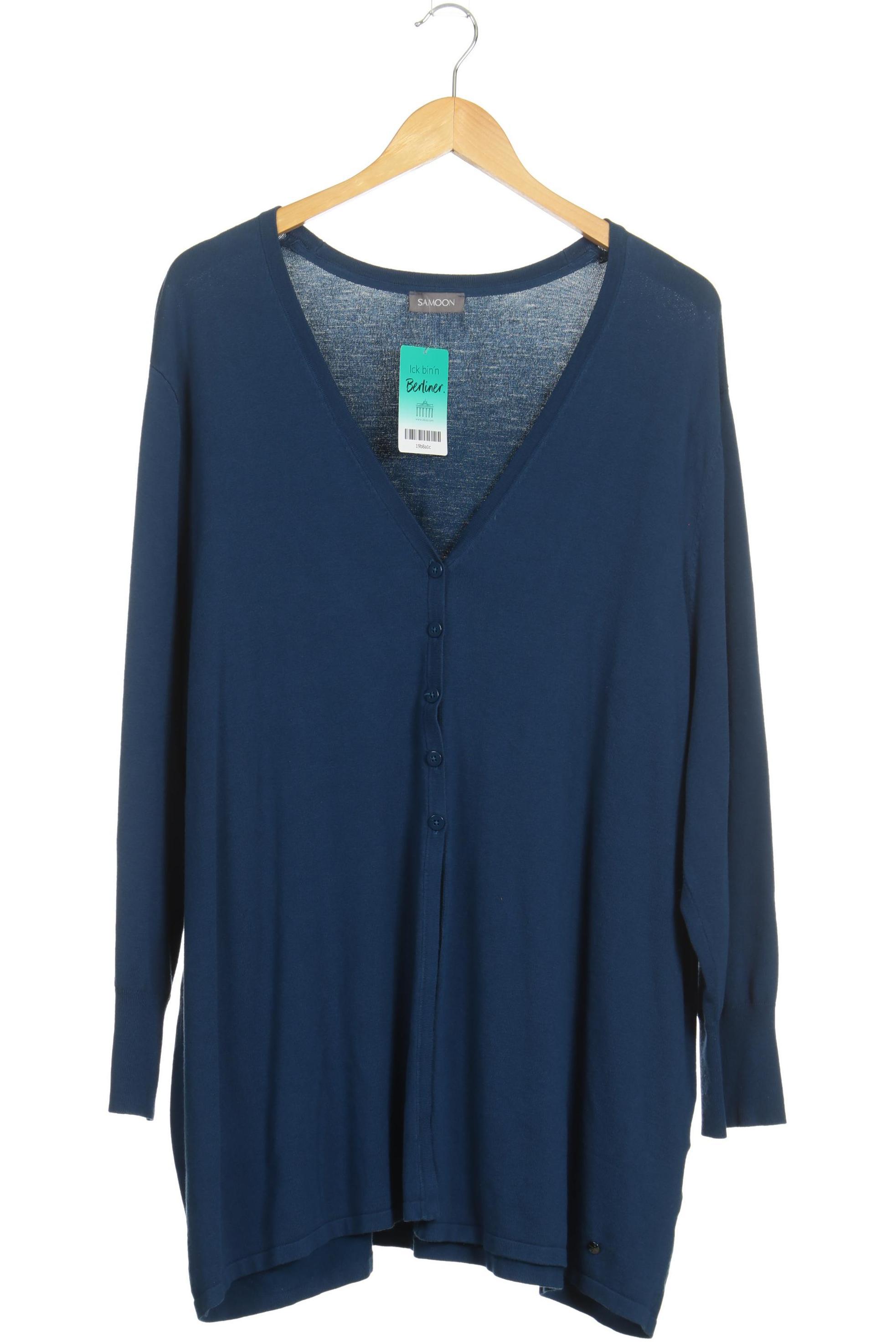 

Samoon by Gerry Weber Damen Strickjacke, türkis, Gr. 52