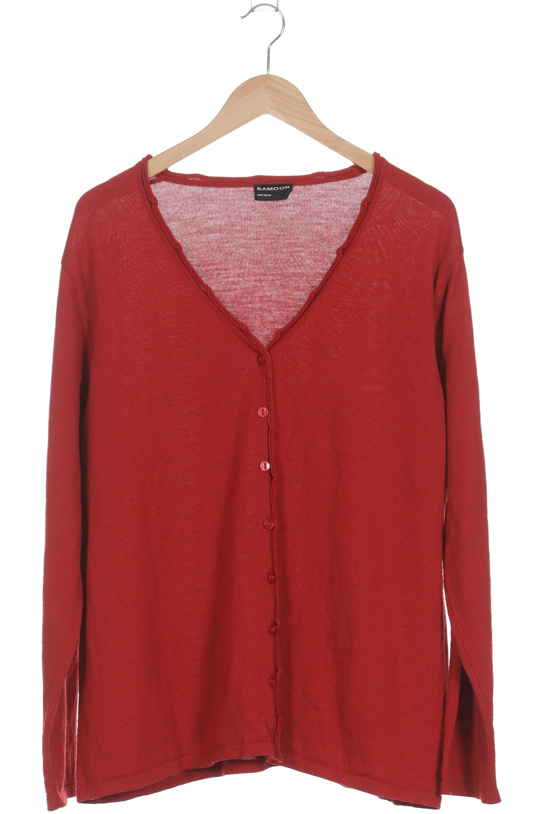 

Samoon by Gerry Weber Damen Strickjacke, rot, Gr. 50