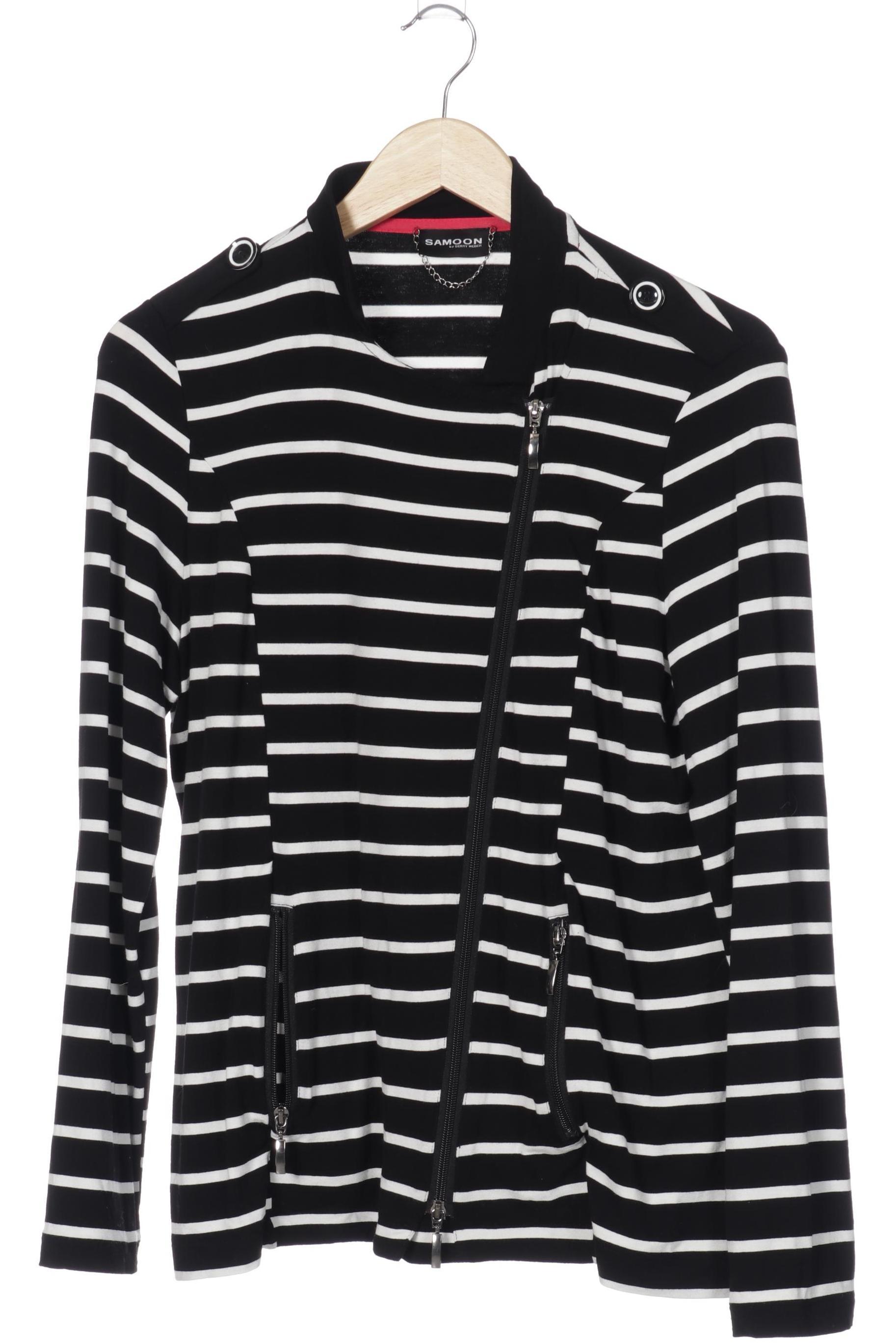 

Samoon by Gerry Weber Damen Strickjacke, schwarz, Gr.