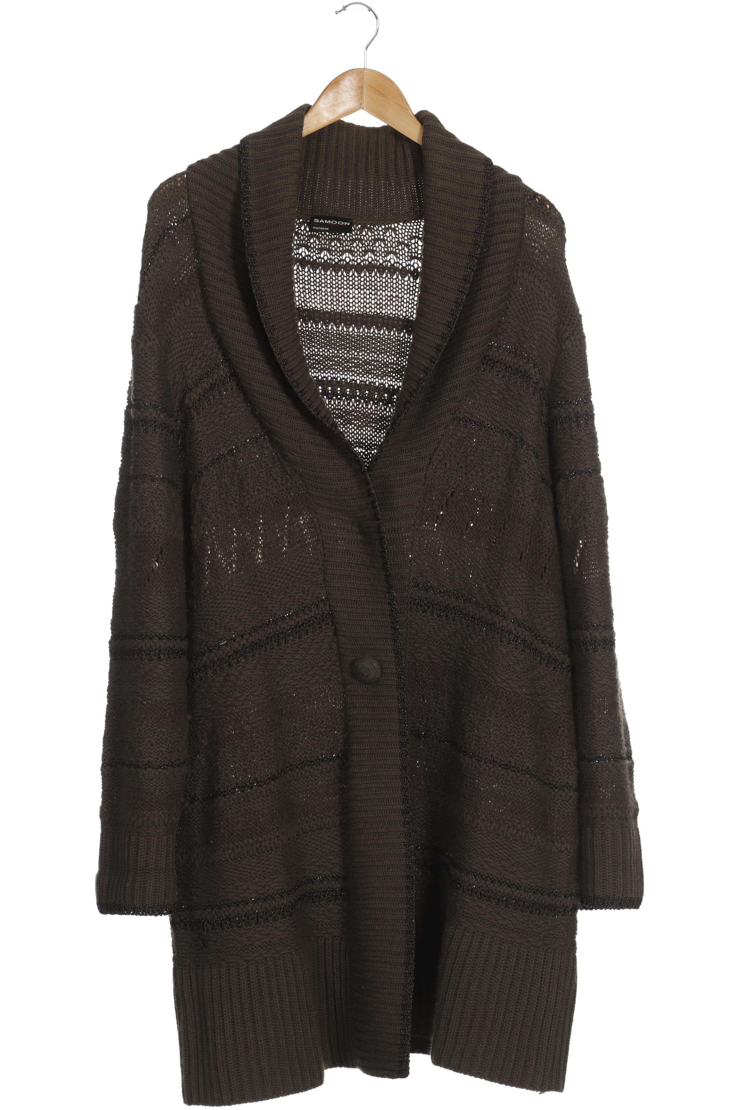 

Samoon by Gerry Weber Damen Strickjacke, grün, Gr. 50