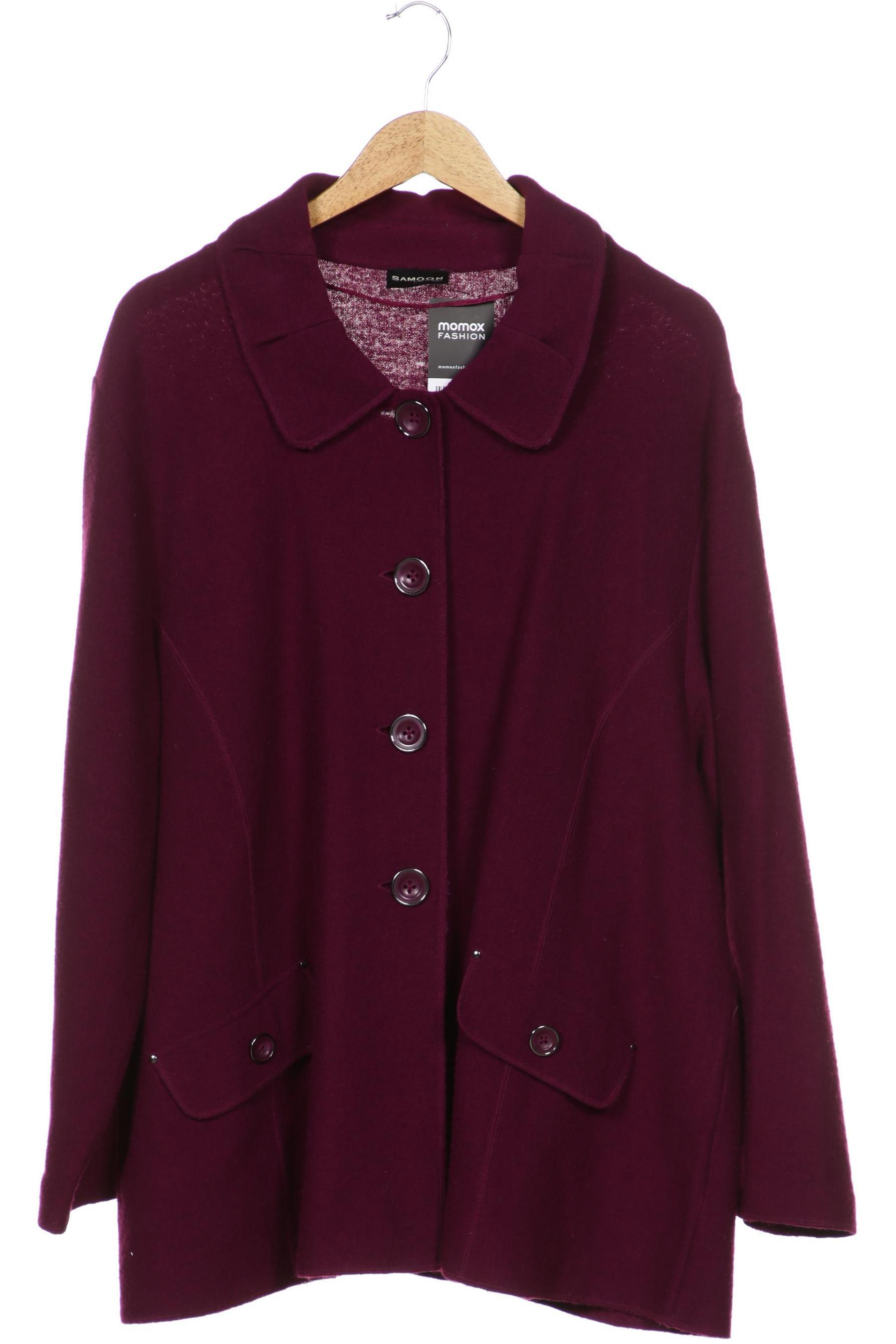 

Samoon by Gerry Weber Damen Strickjacke, lila, Gr. 52