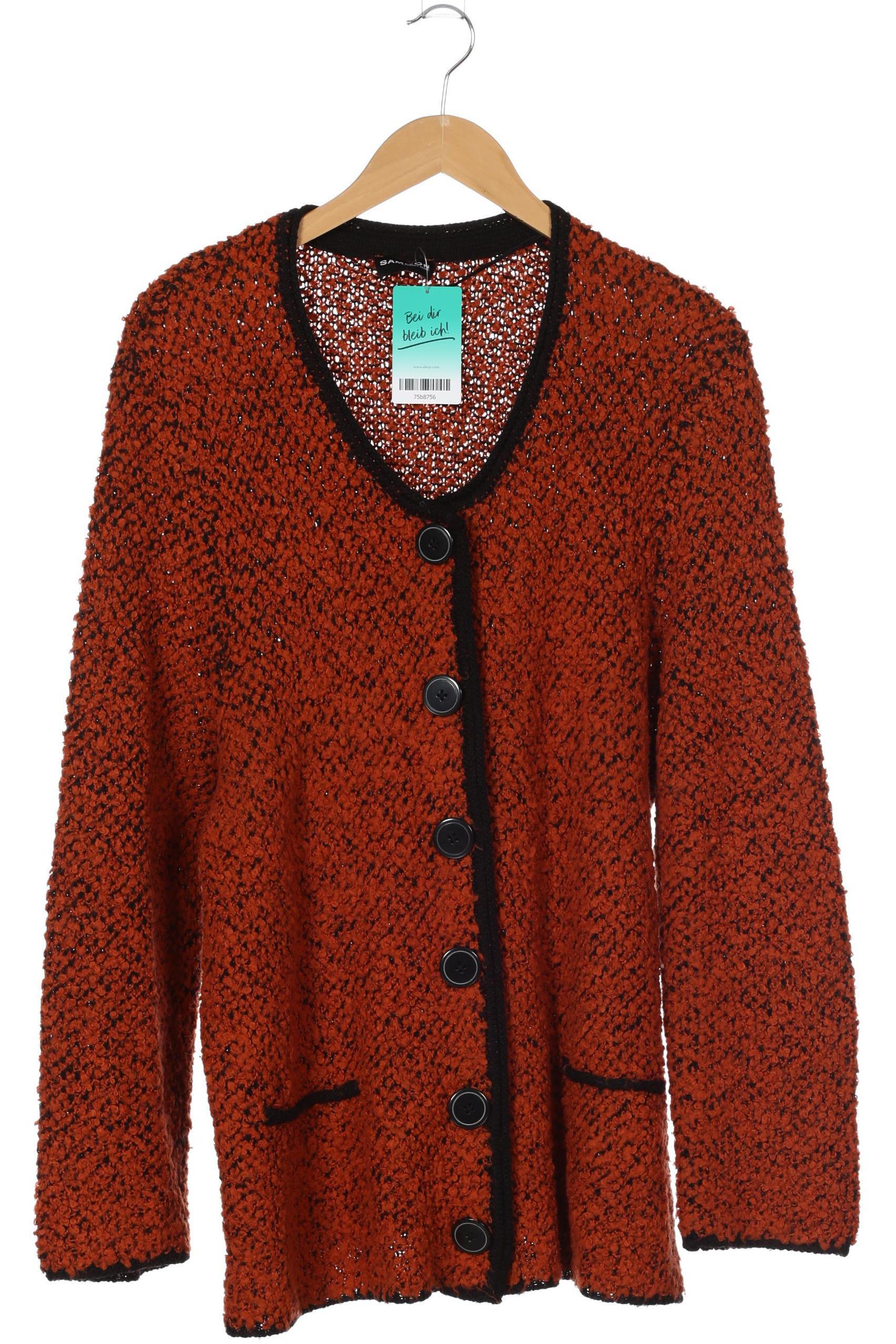 

Samoon by Gerry Weber Damen Strickjacke, orange, Gr. 52